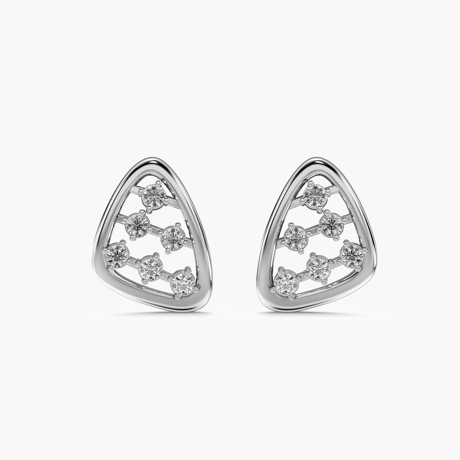 Triangle Cluster Stud