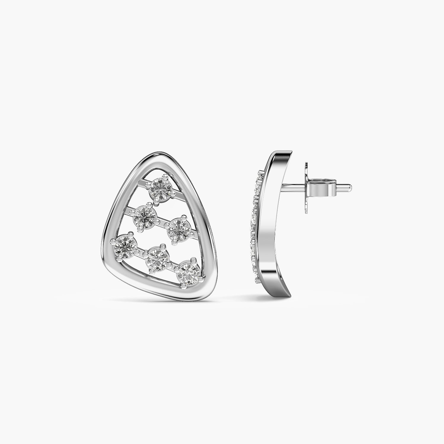 Triangle Cluster Stud