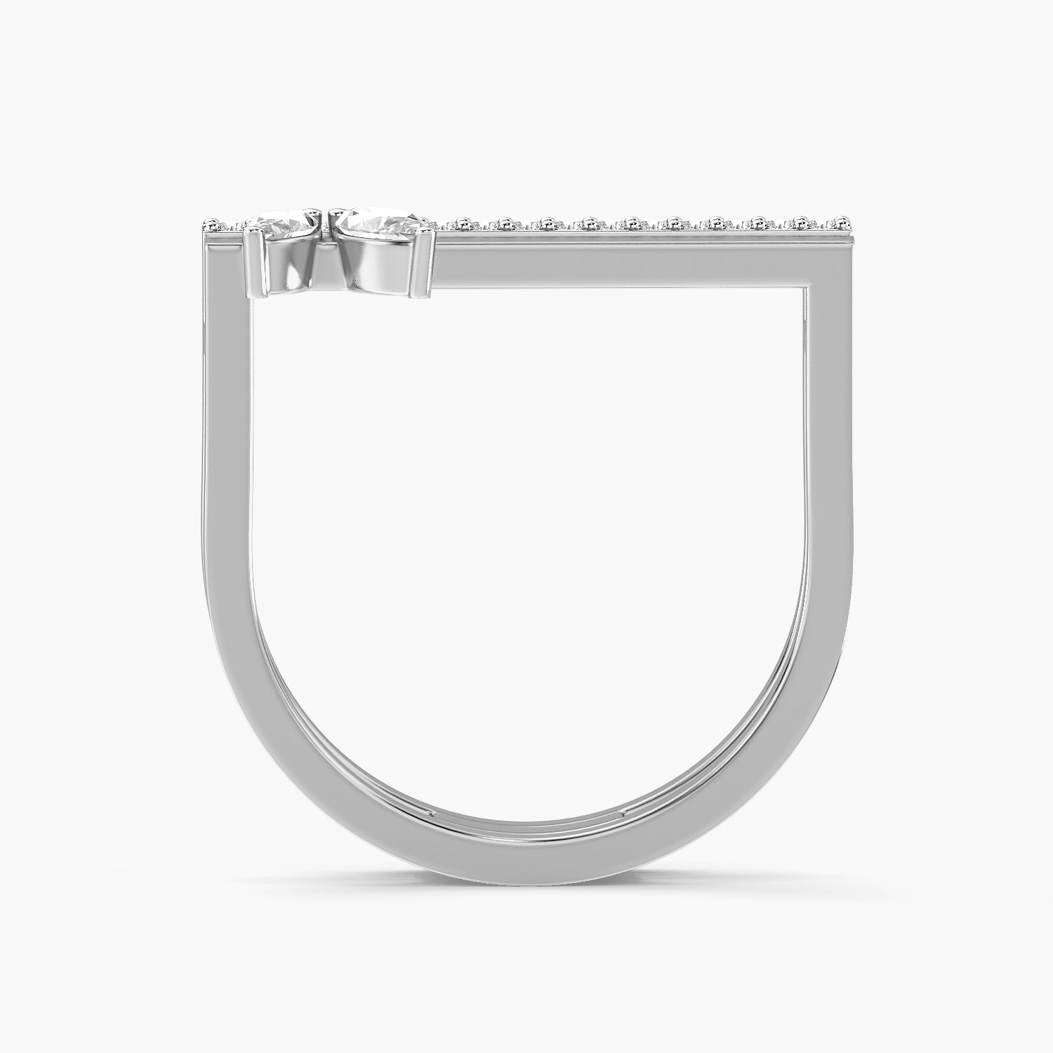 Marquise Accent Band Ring