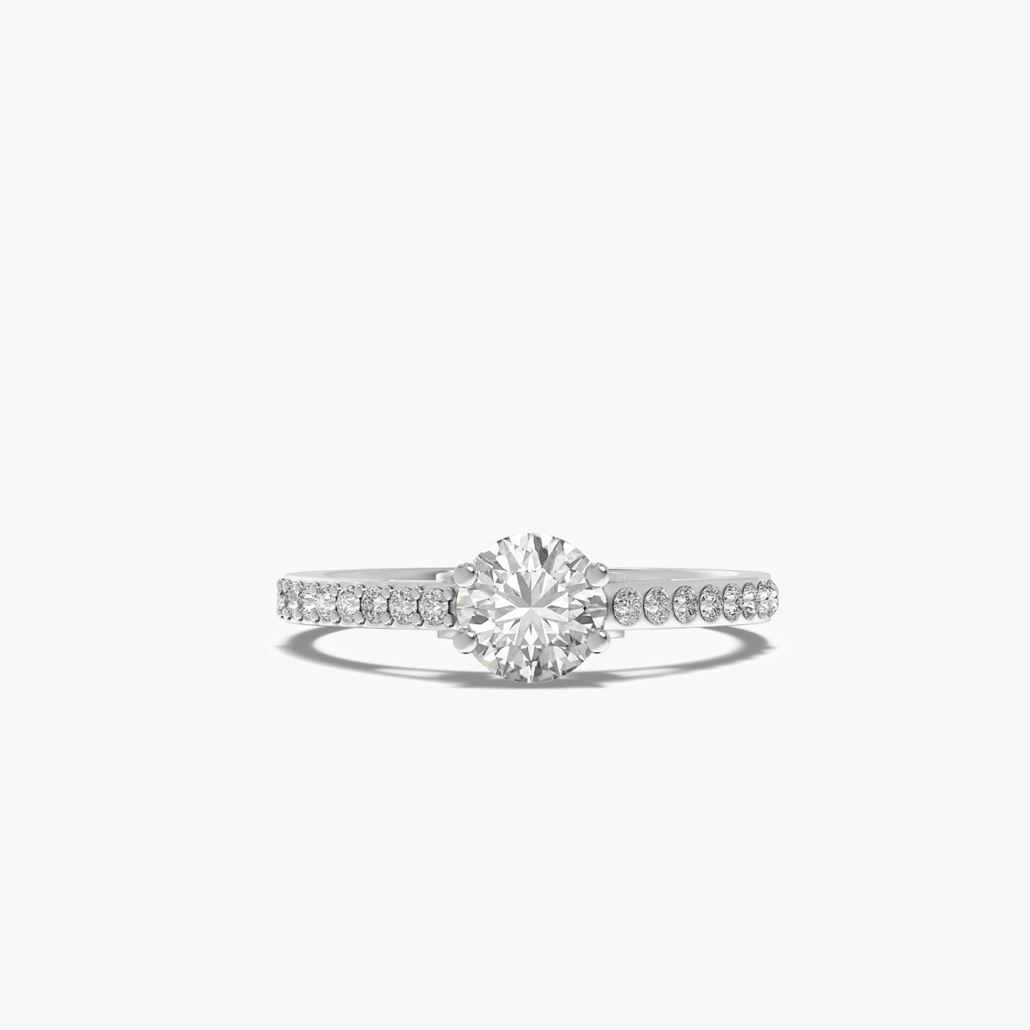 Classic Pavé Solitaire