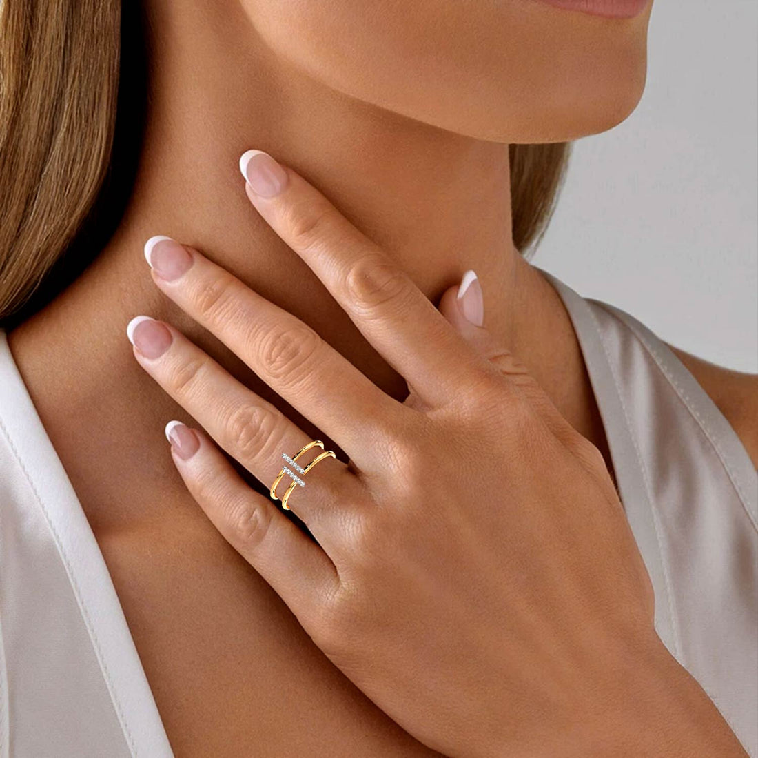 Stellar top open ring - Moena