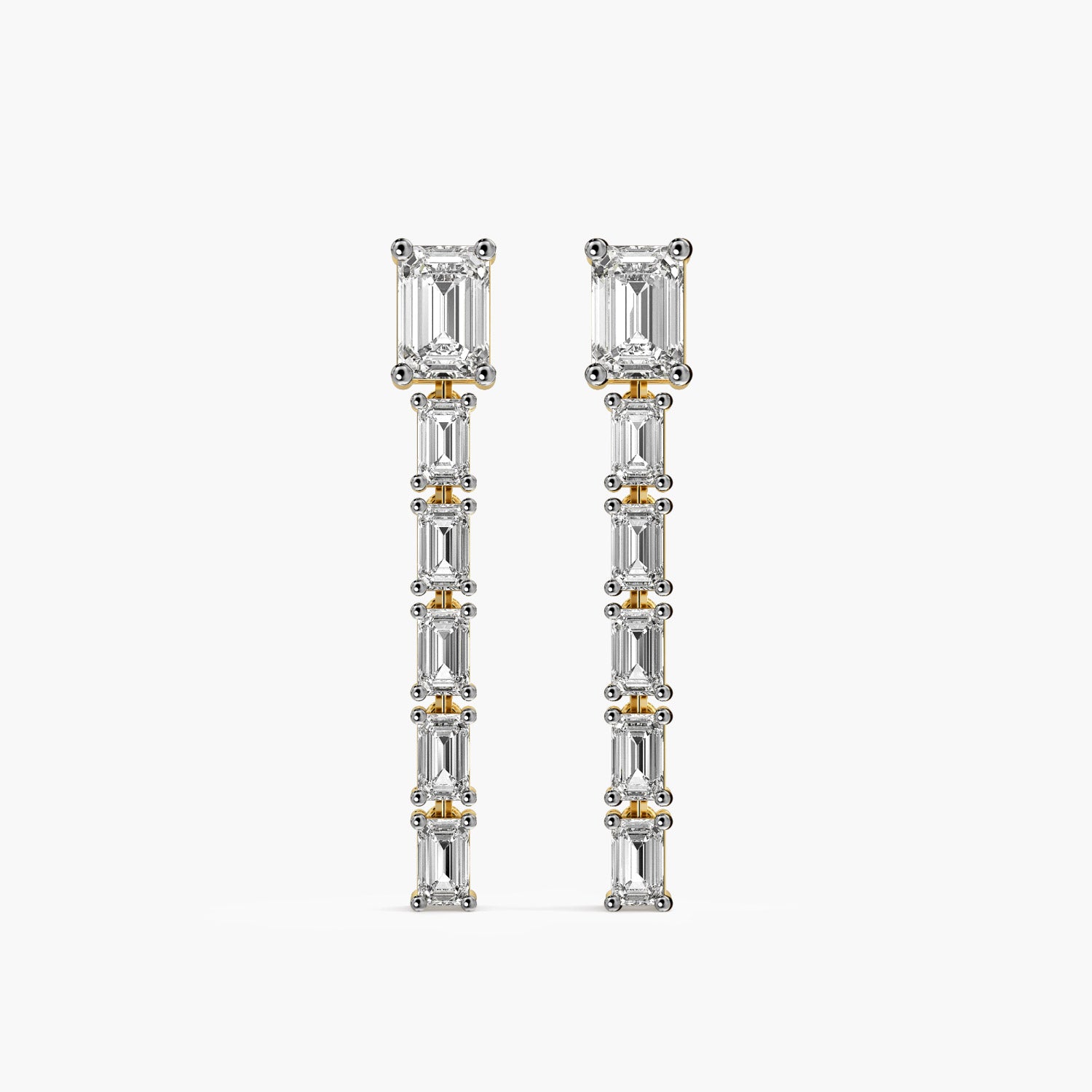 Emerald Cut Drama Drops