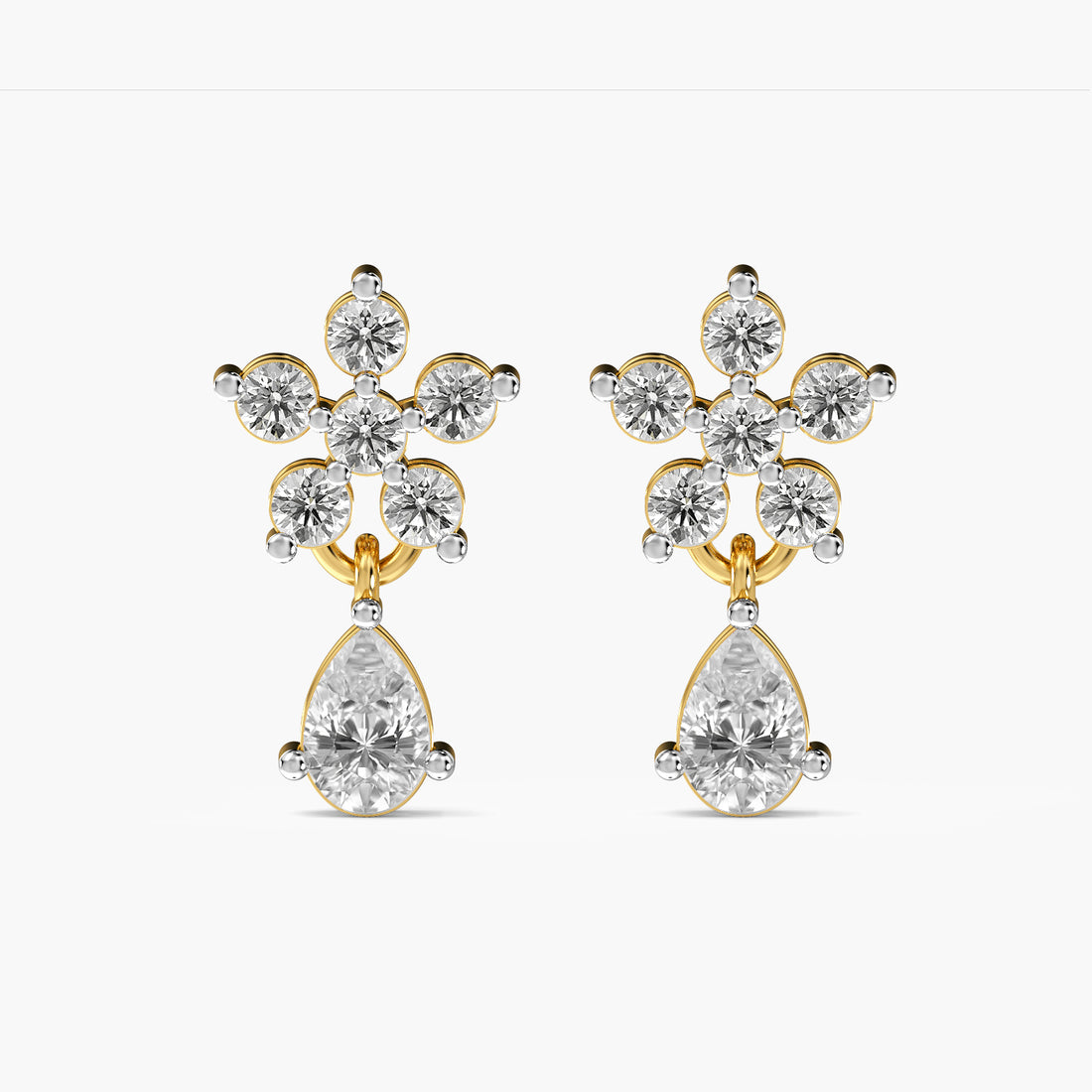 Elara Blossom Drop Earrings