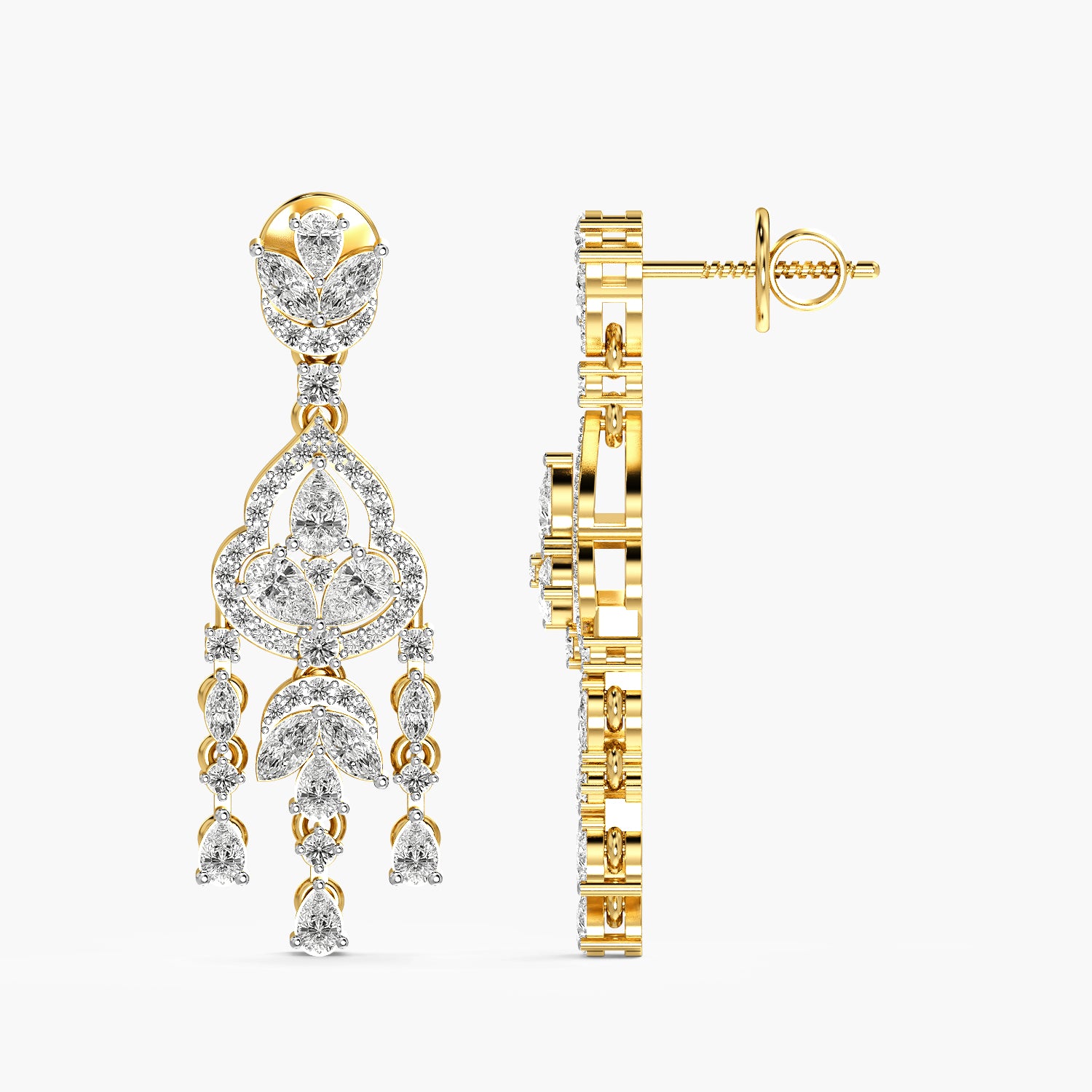 Aveline Royal Drop Earrings