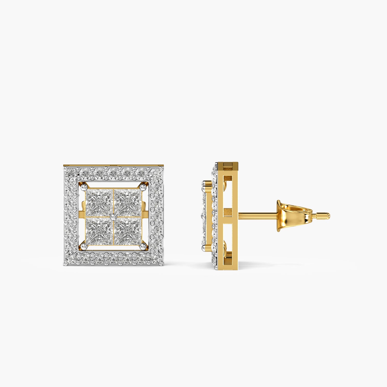 Veloria Princess Halo Earrings