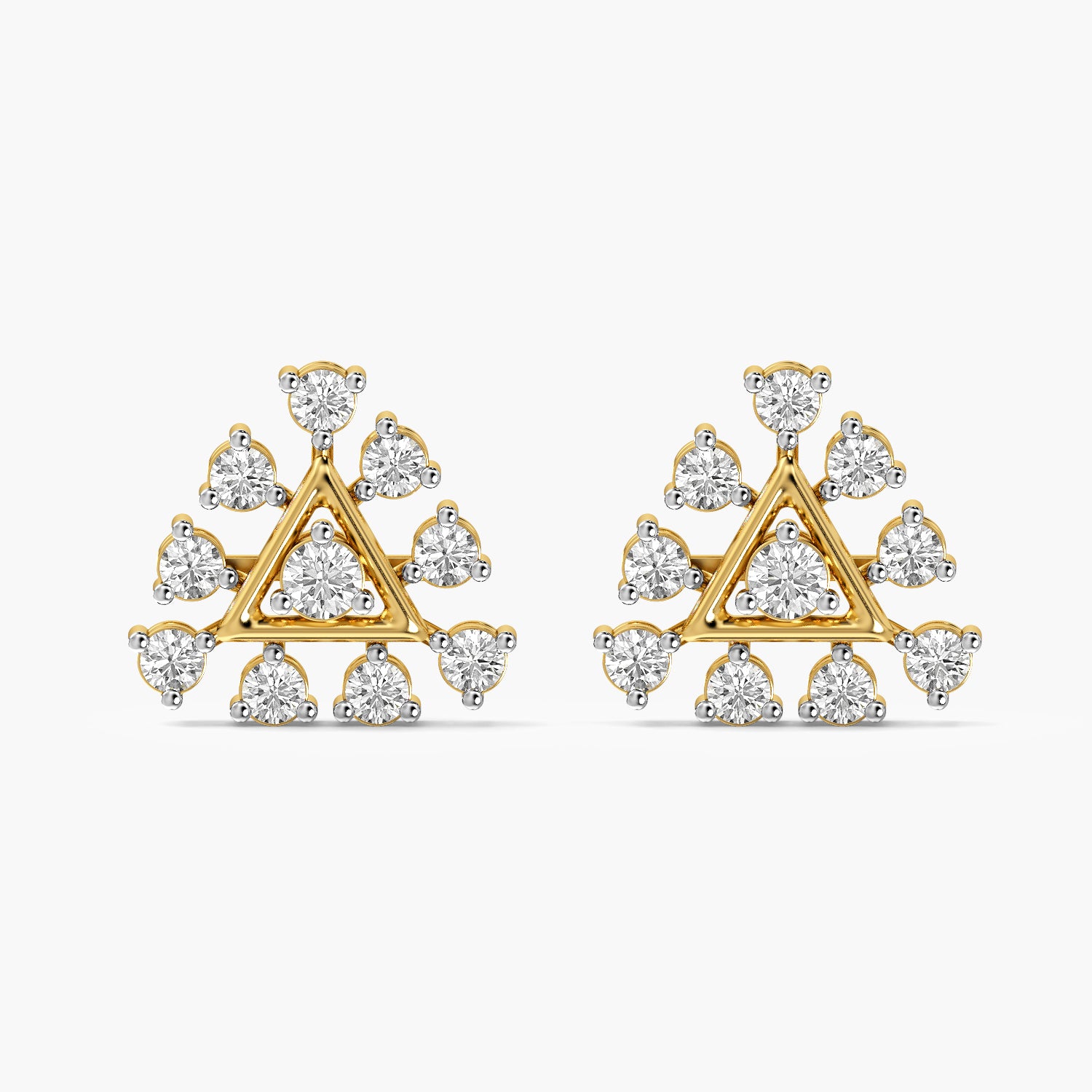 Trielle Diamond Studs