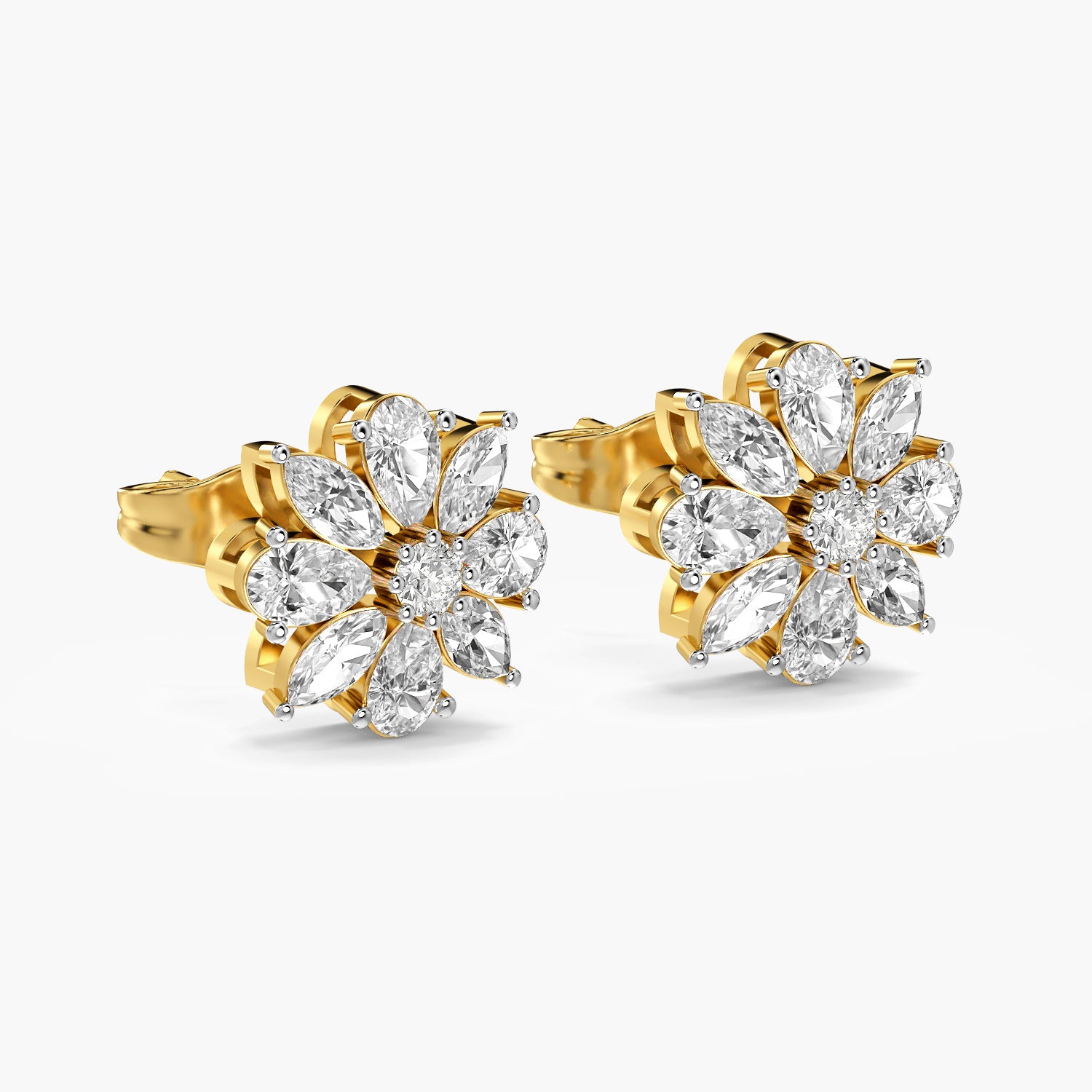 Seraphine Floral Cluster Studs