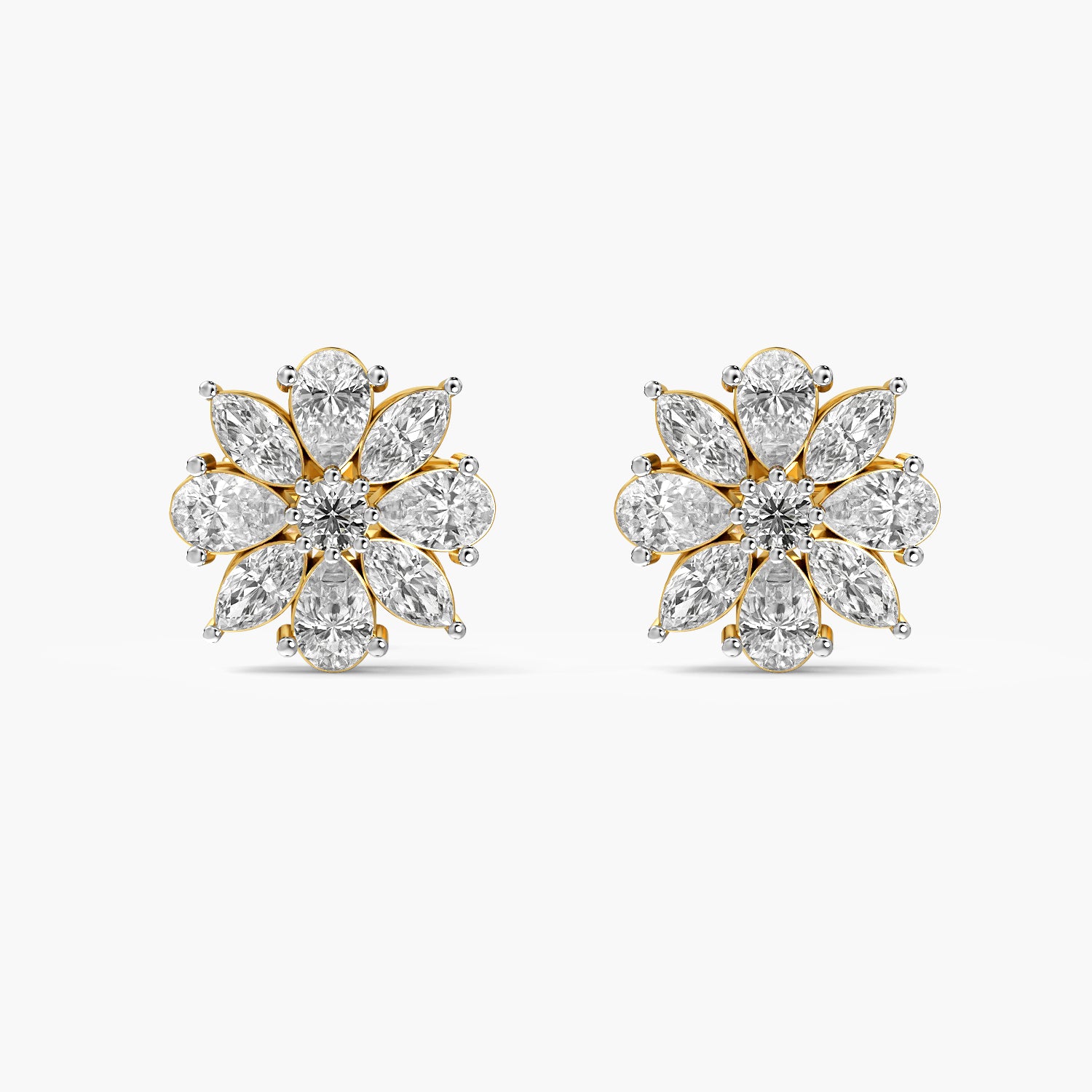Seraphine Floral Cluster Studs