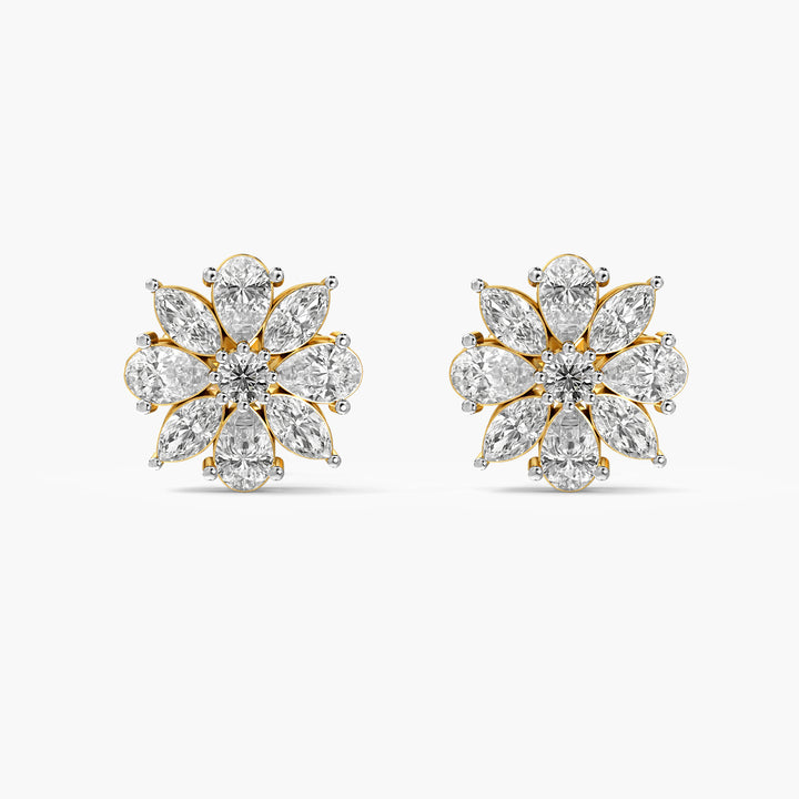 Seraphine Floral Cluster Studs
