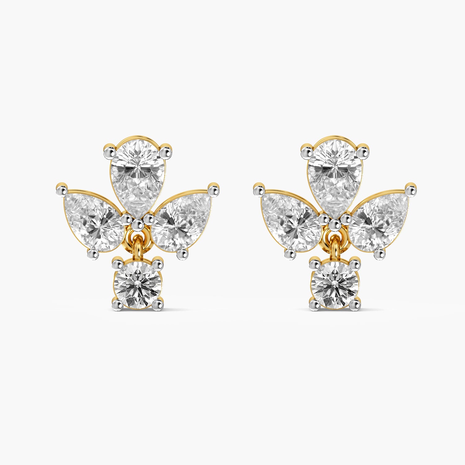 Elara Petal Drop Studs