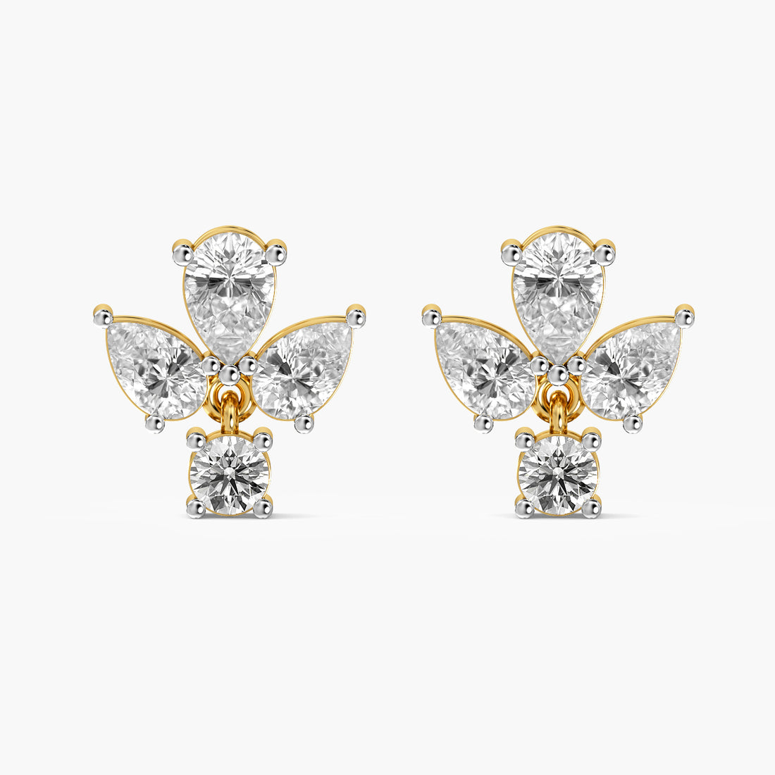 Elara Petal Drop Studs