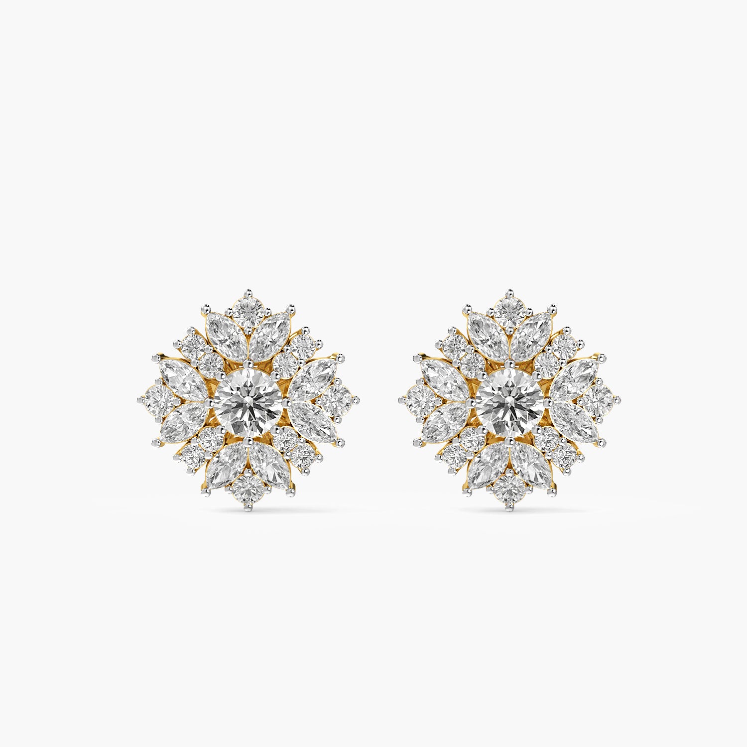 Elara Floral Spark Studs