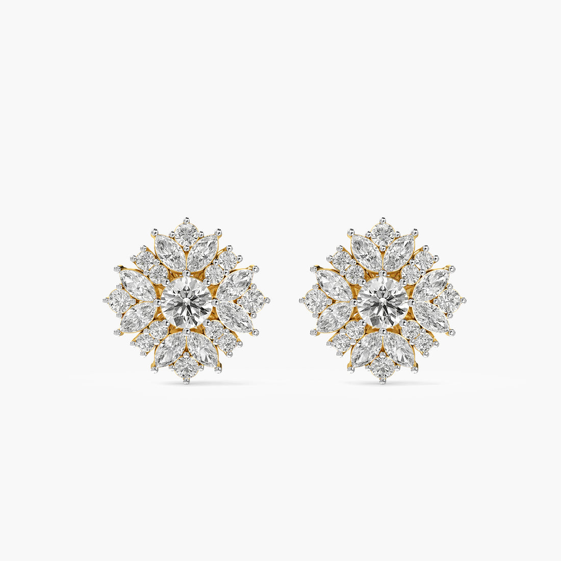 Elara Floral Spark Studs