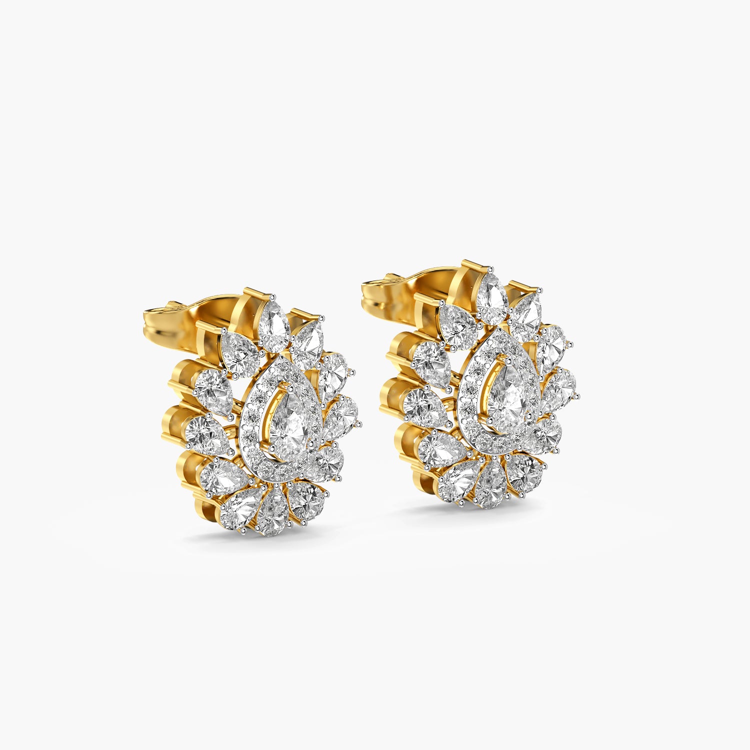 Elisse Diamond Bloom Studs