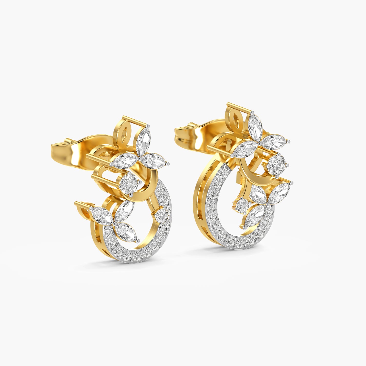 Elisse Paisley Bloom Earrings