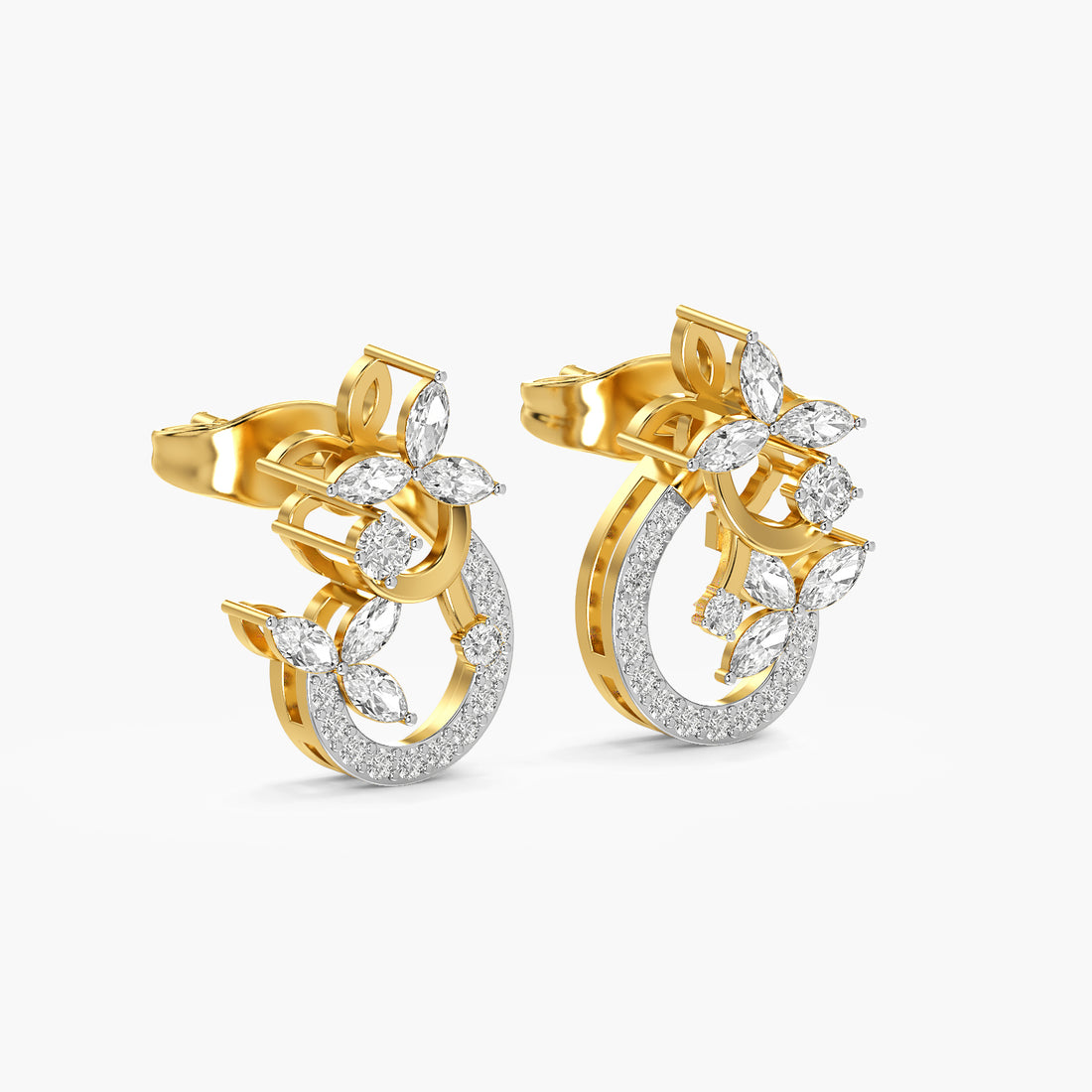 Elisse Paisley Bloom Earrings