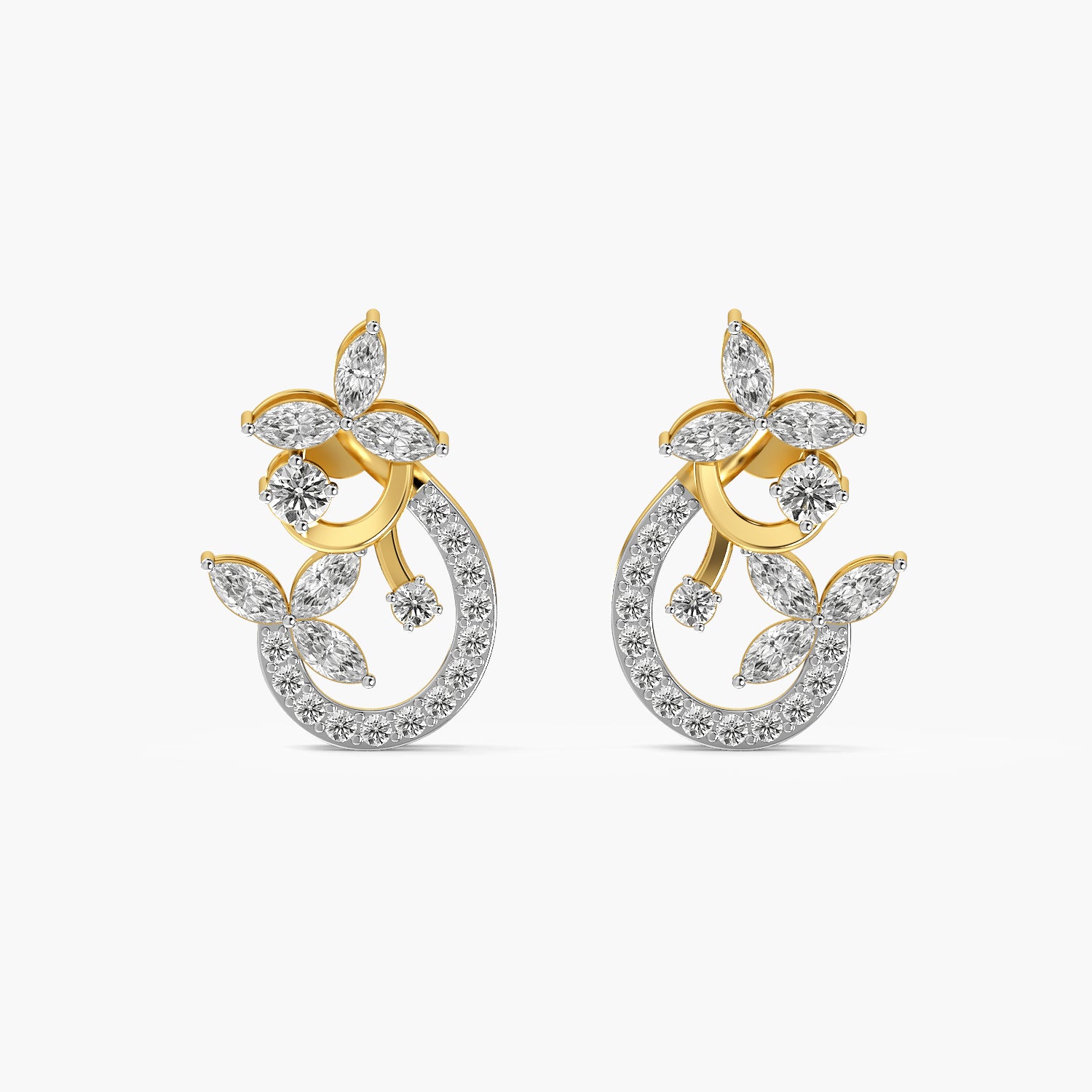 Elisse Paisley Bloom Earrings