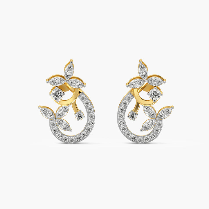 Elisse Paisley Bloom Earrings