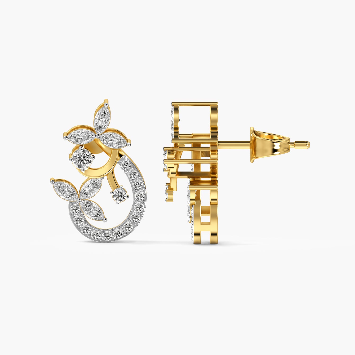 Elisse Paisley Bloom Earrings