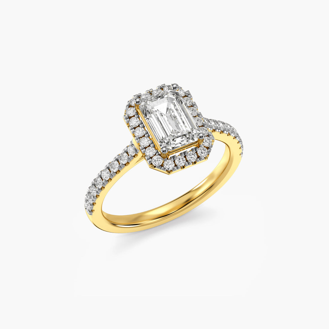 Regal Halo Ring