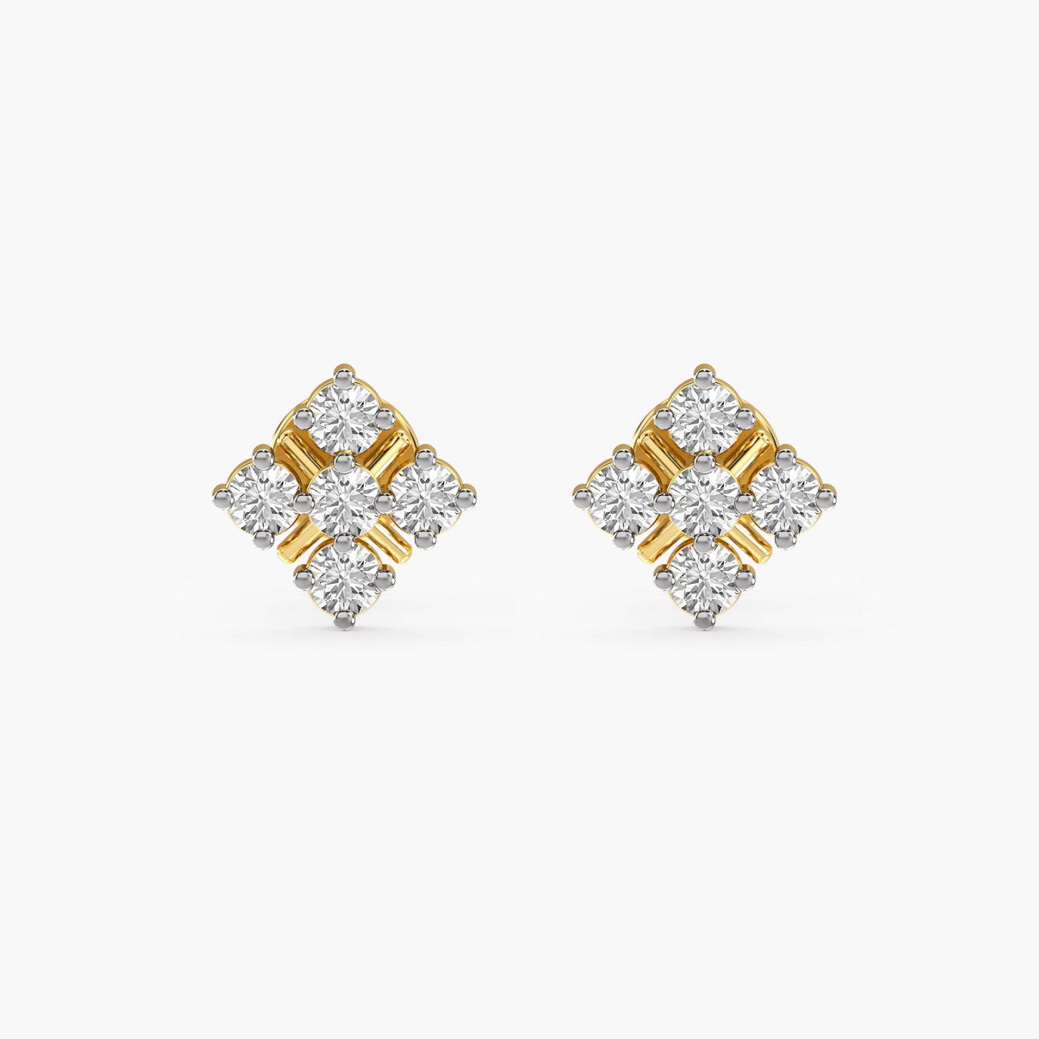 Diamond Mosaic Earrings - Moena