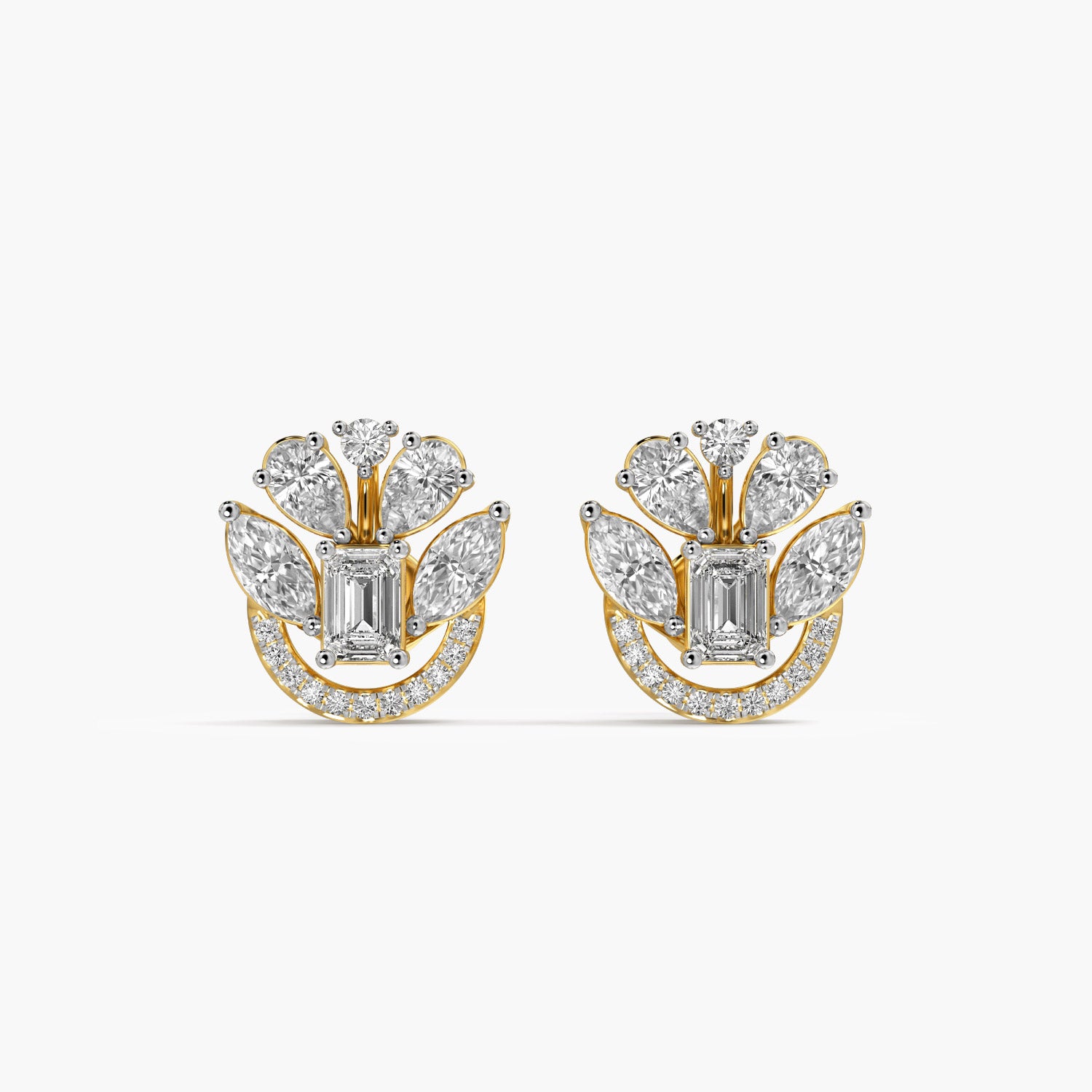 Tulip Bloom Stud Earrings