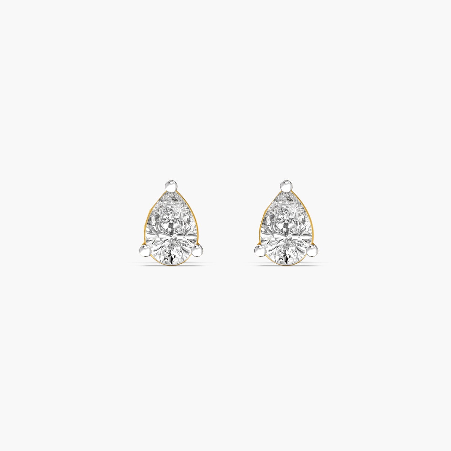 Classic Pear Studs - Moena
