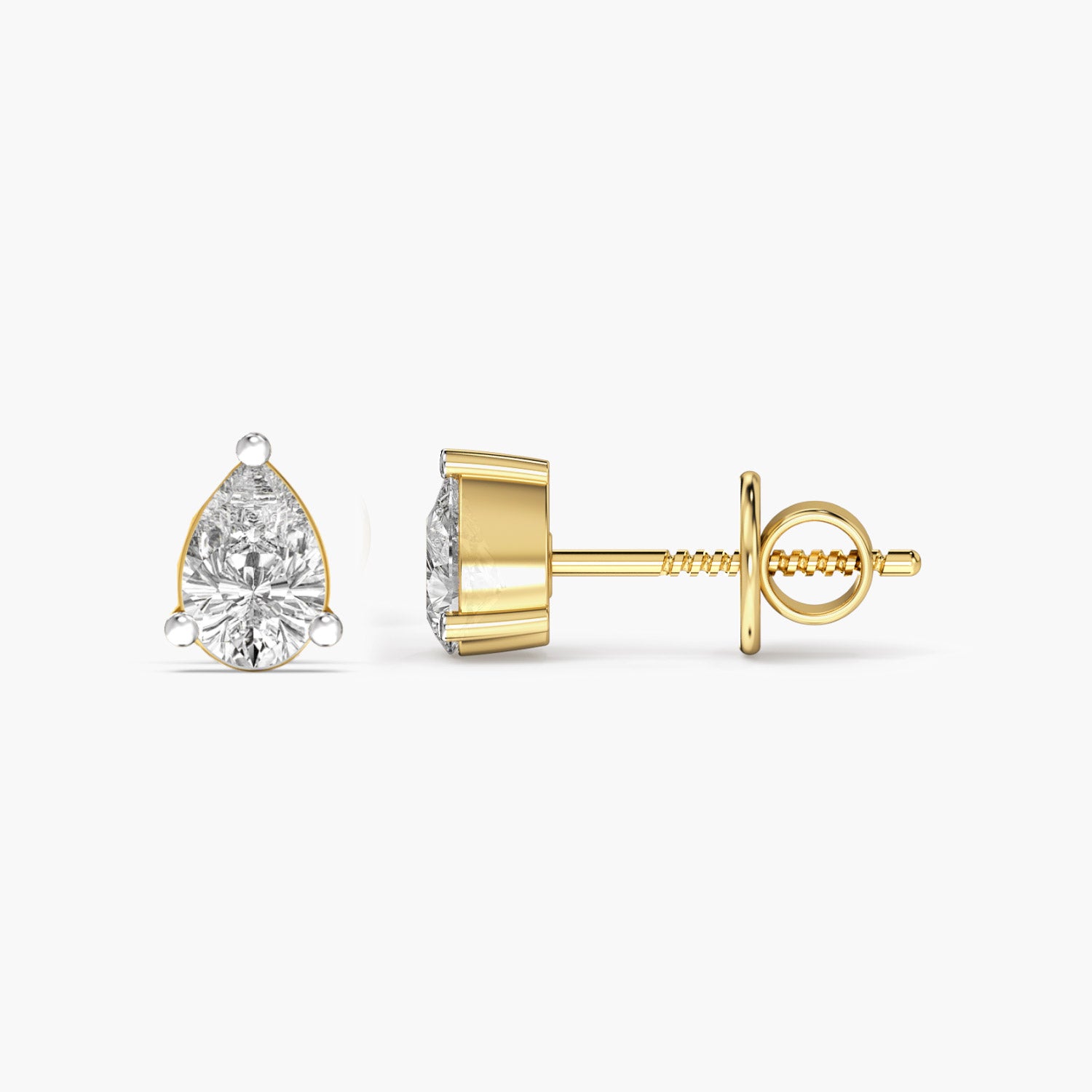 Classic Pear Studs - Moena