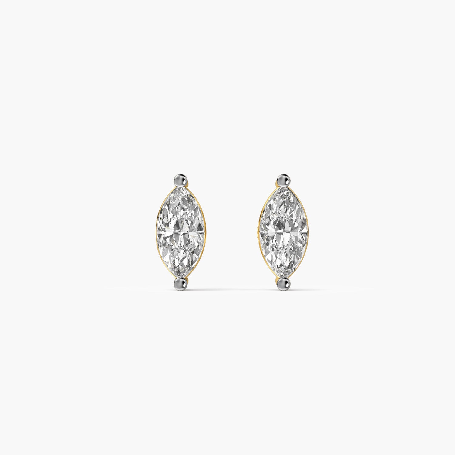 Marquise Glow Diamond Studs