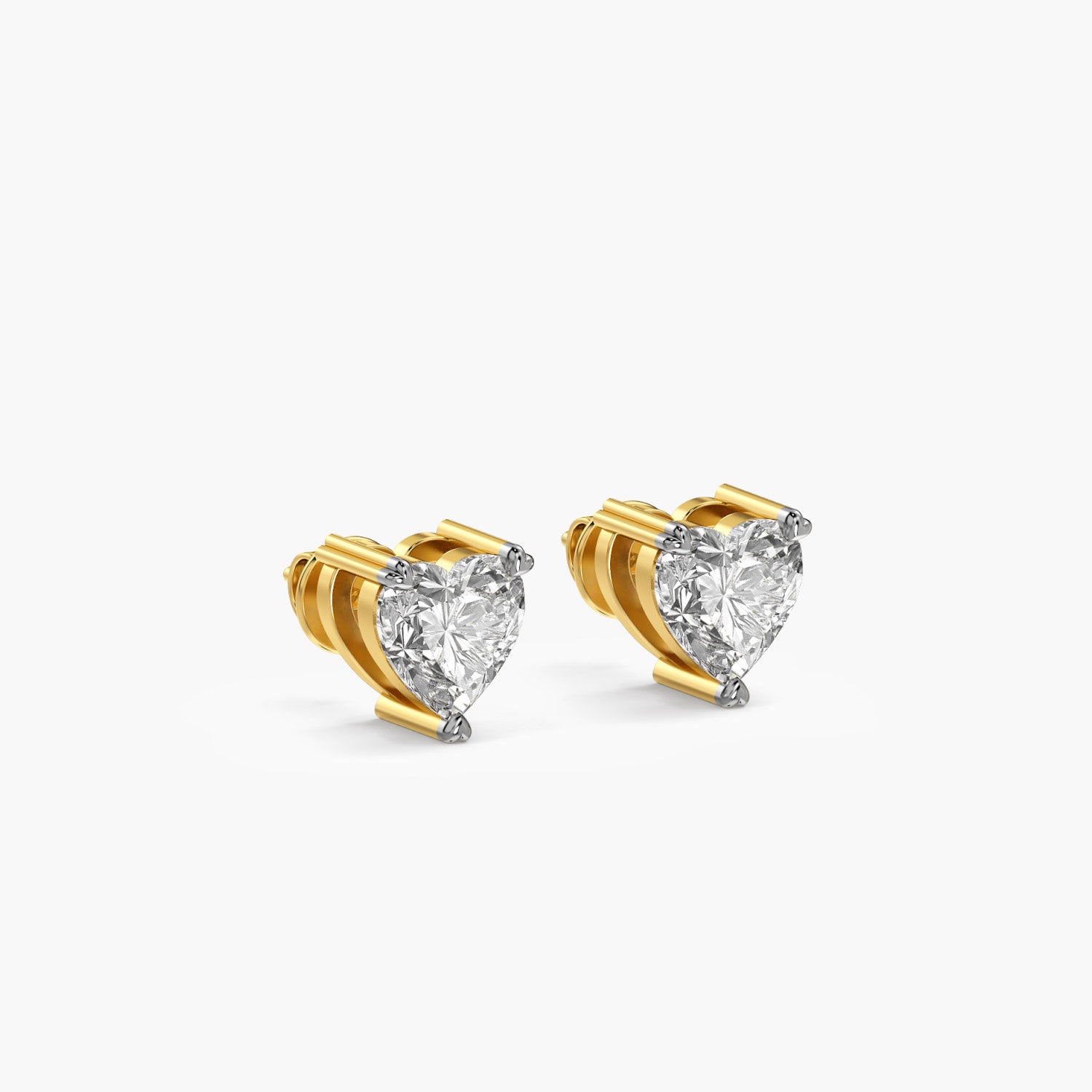 Eternal Heart Diamond Studs