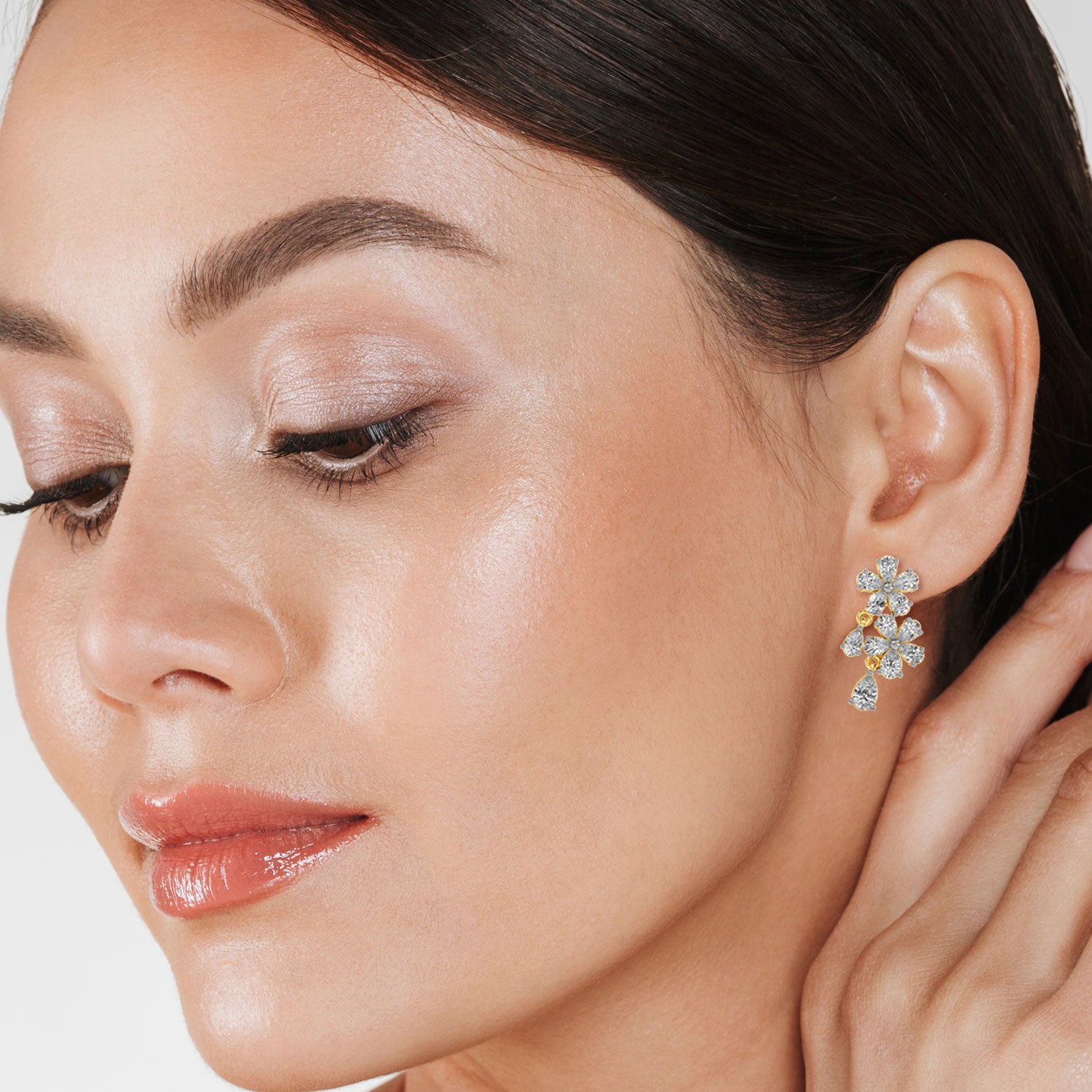 Petal Radiance Earrings - Moena