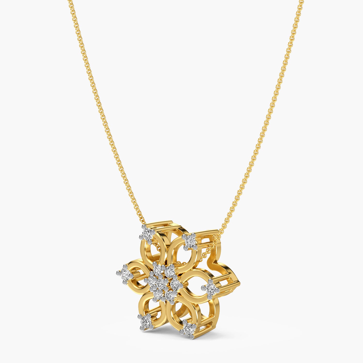 Floral Radiance Earrings - Moena