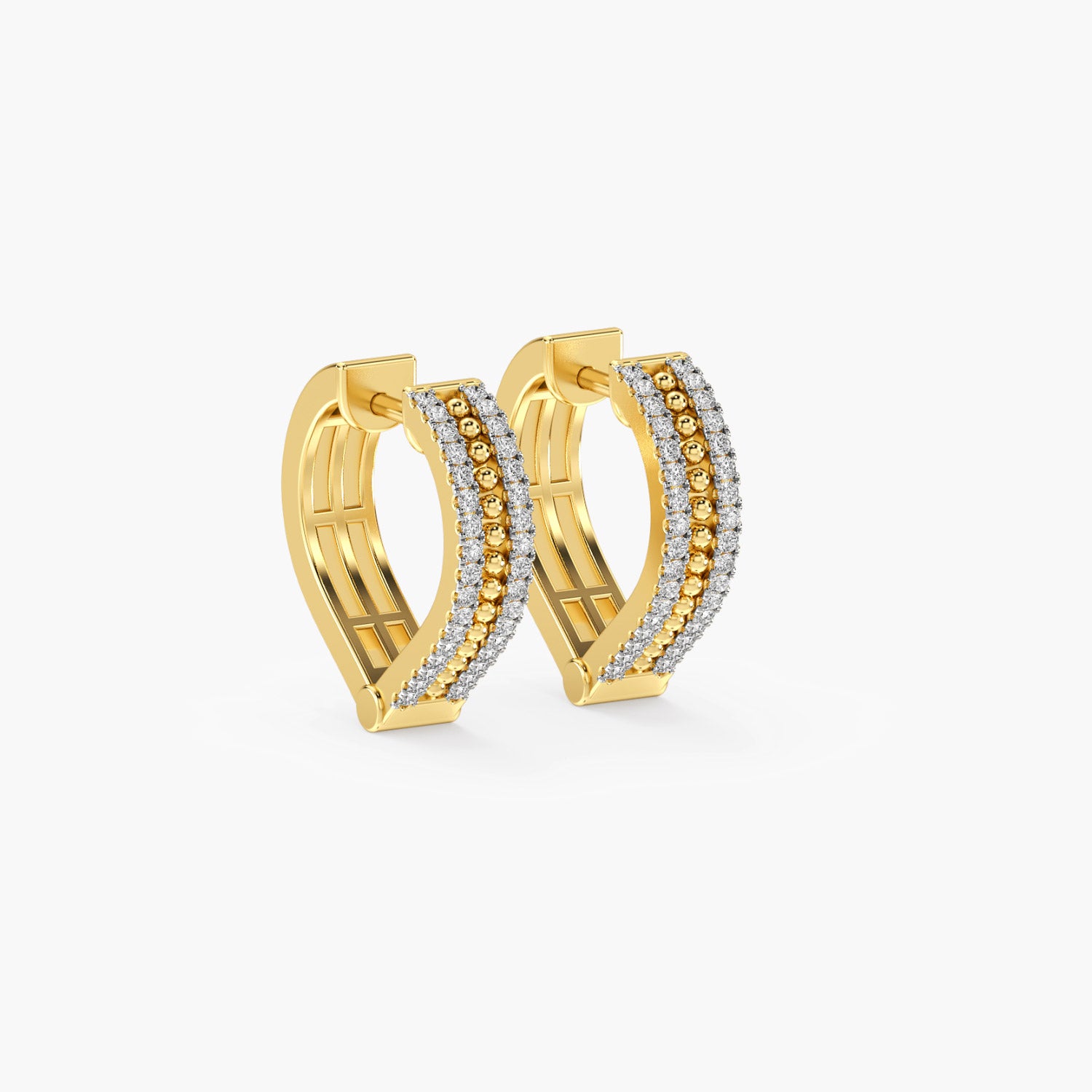 Shimmering Delight Hoops - Moena