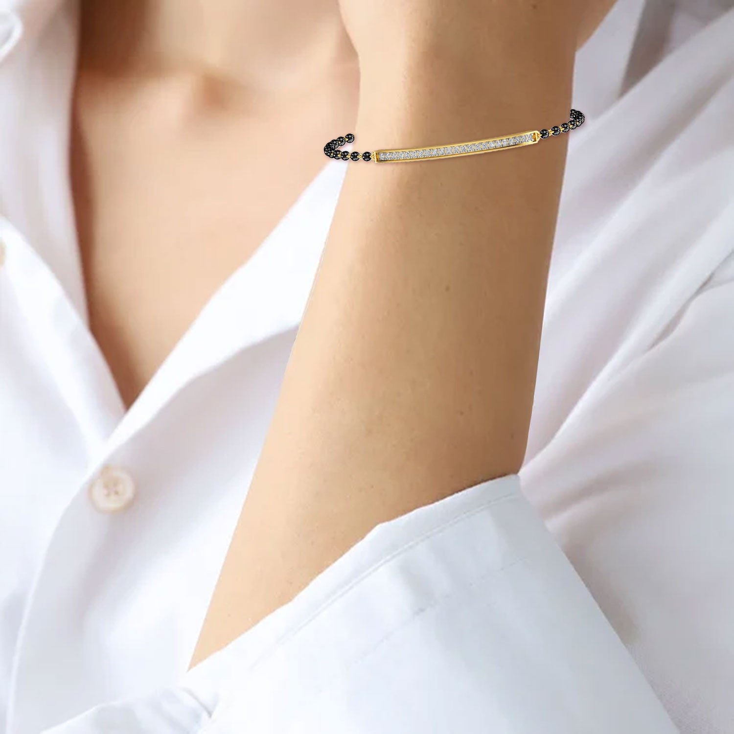 Nitya Mangalsutra Bracelet - Moena