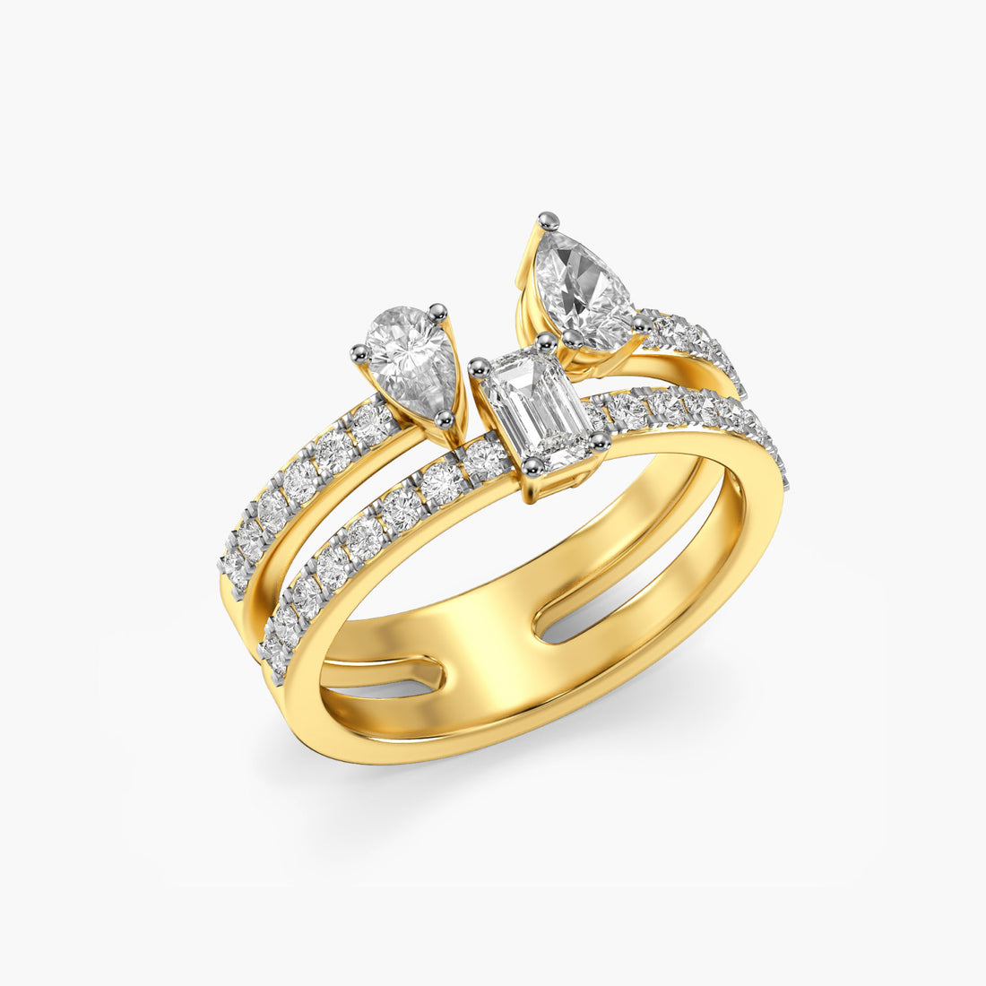 Trilight Harmony Ring