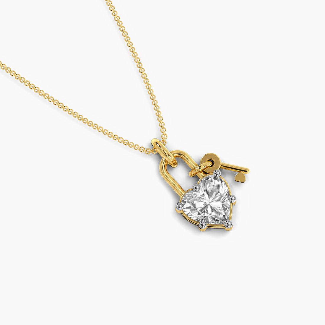 Love Lock Pendant - Moena