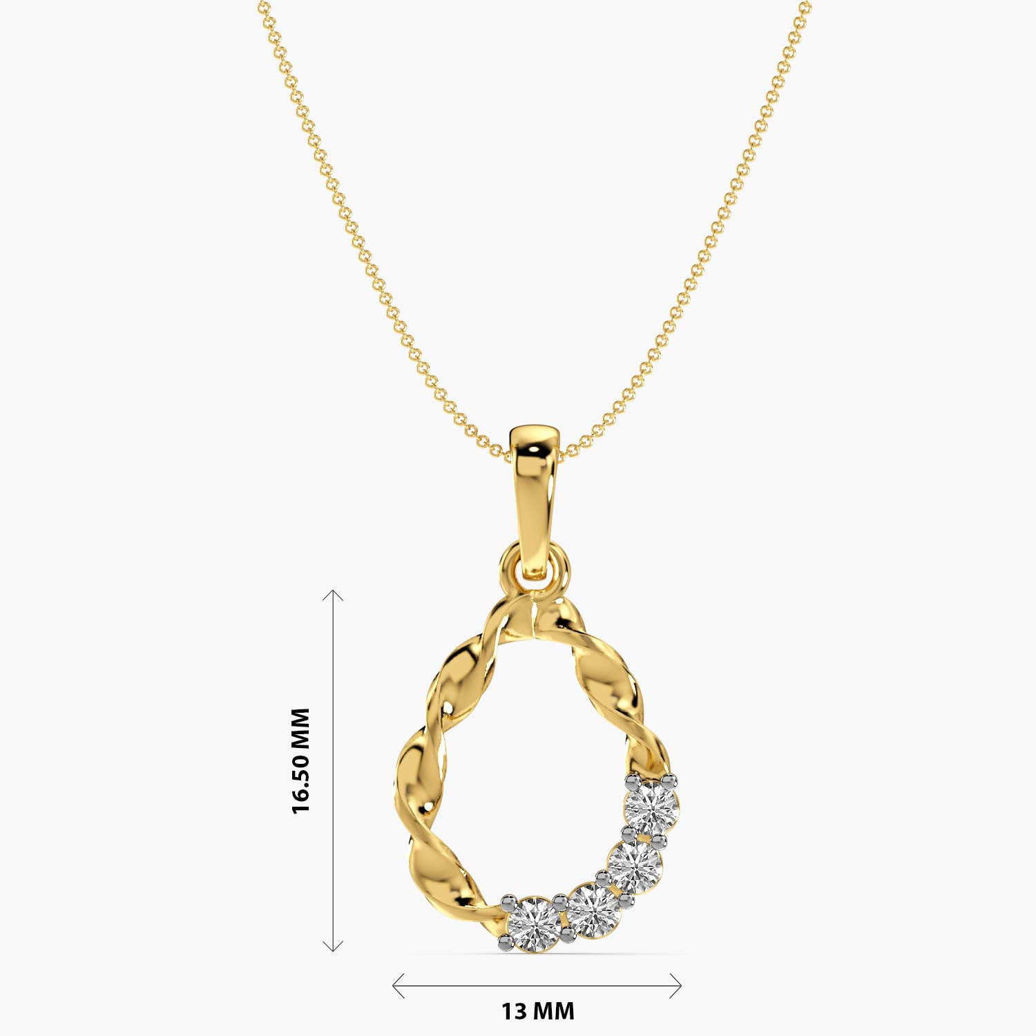 Twisted Radiance Pendant