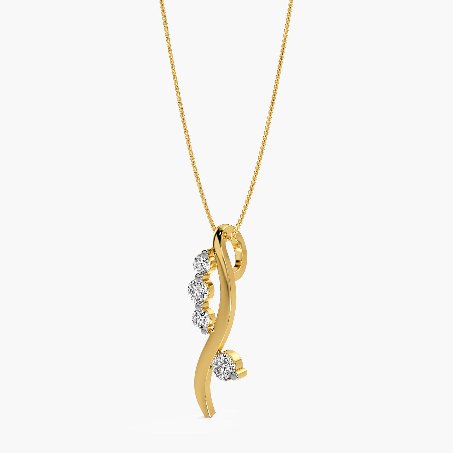 Twirl Elegance Pendant - Moena