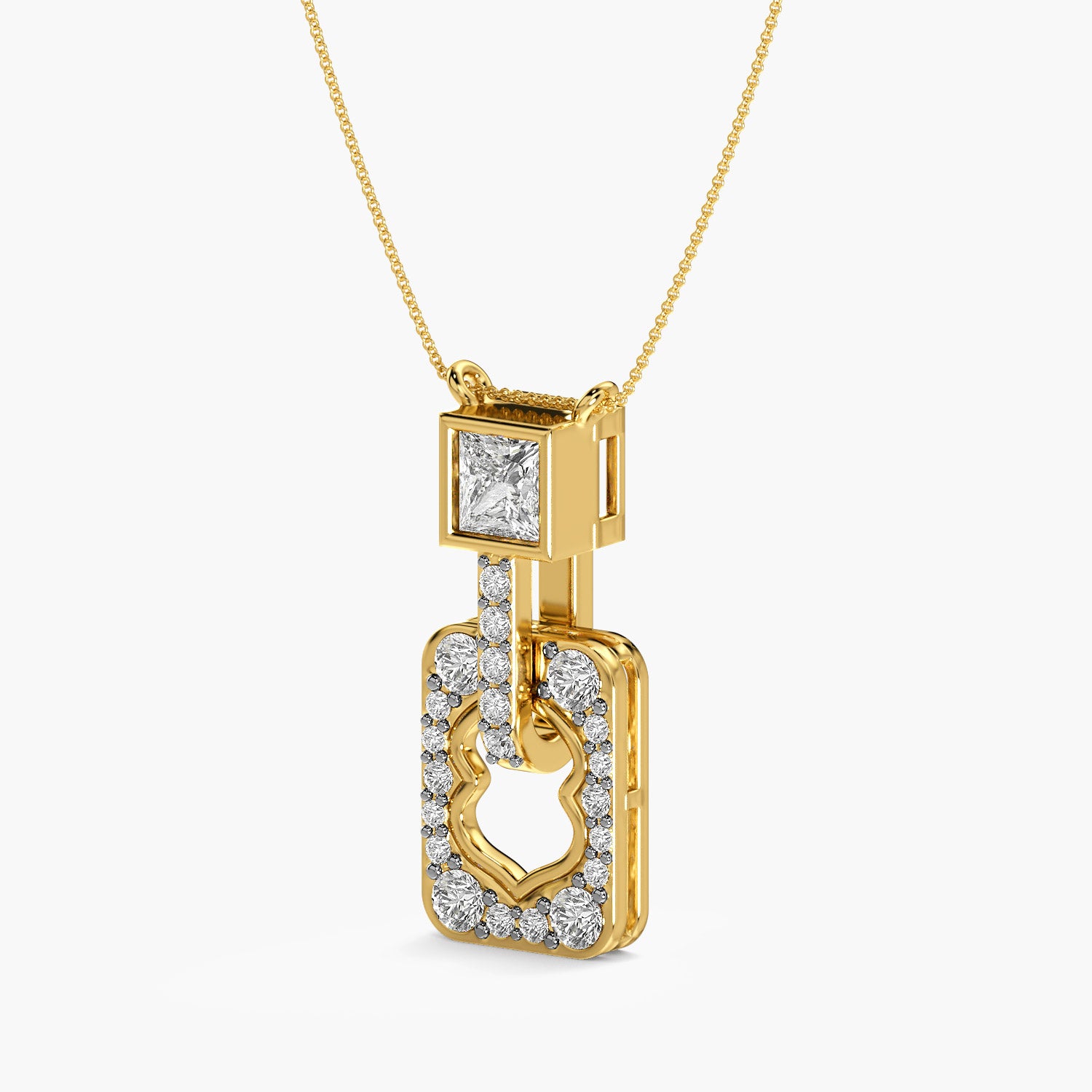Regal Frame Pendant