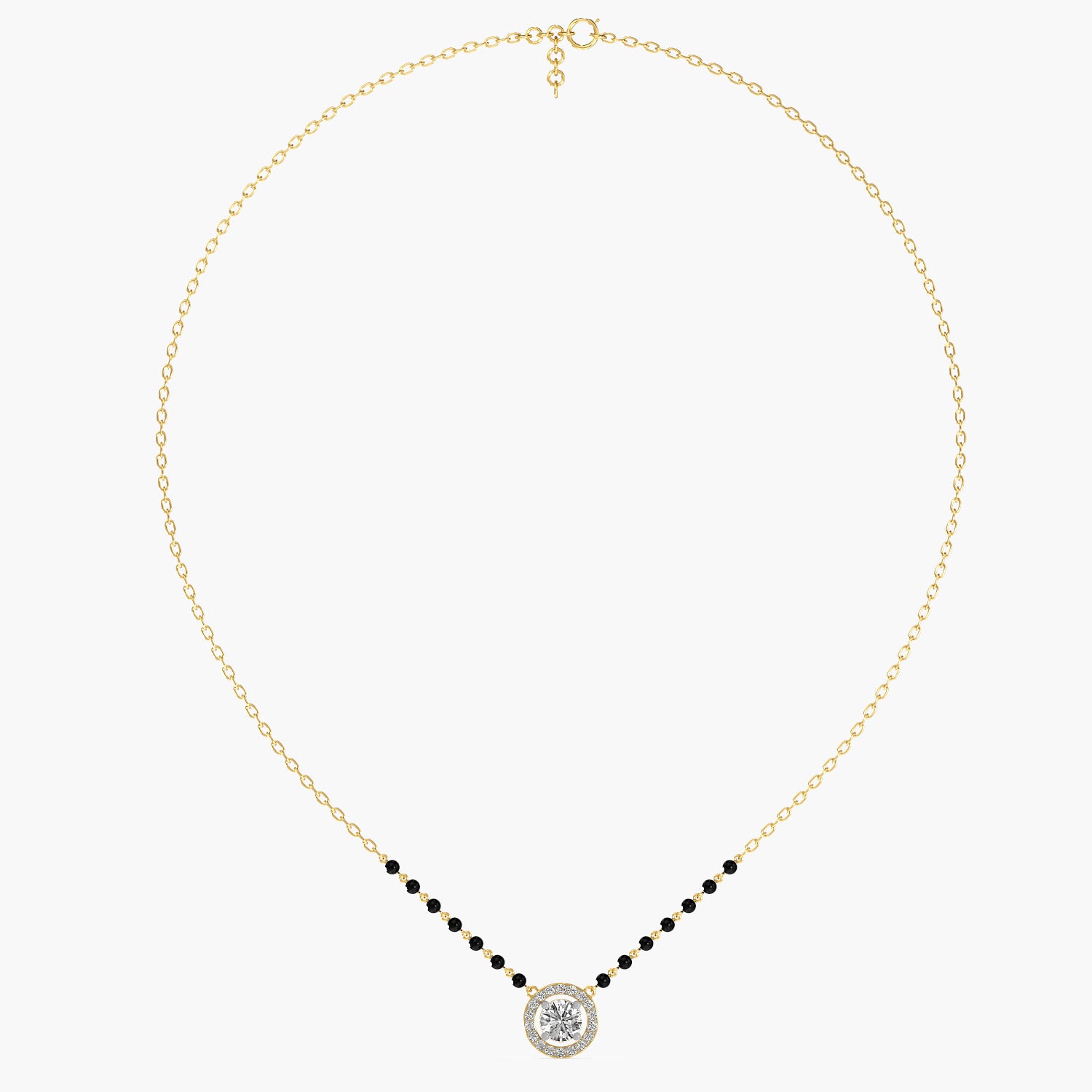 Circle Halo Mangalsutra