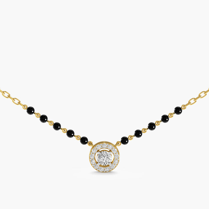 Circle Halo Mangalsutra