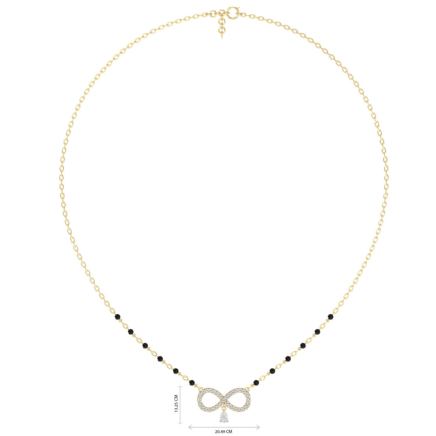 Infinity Drop Mangalsutra