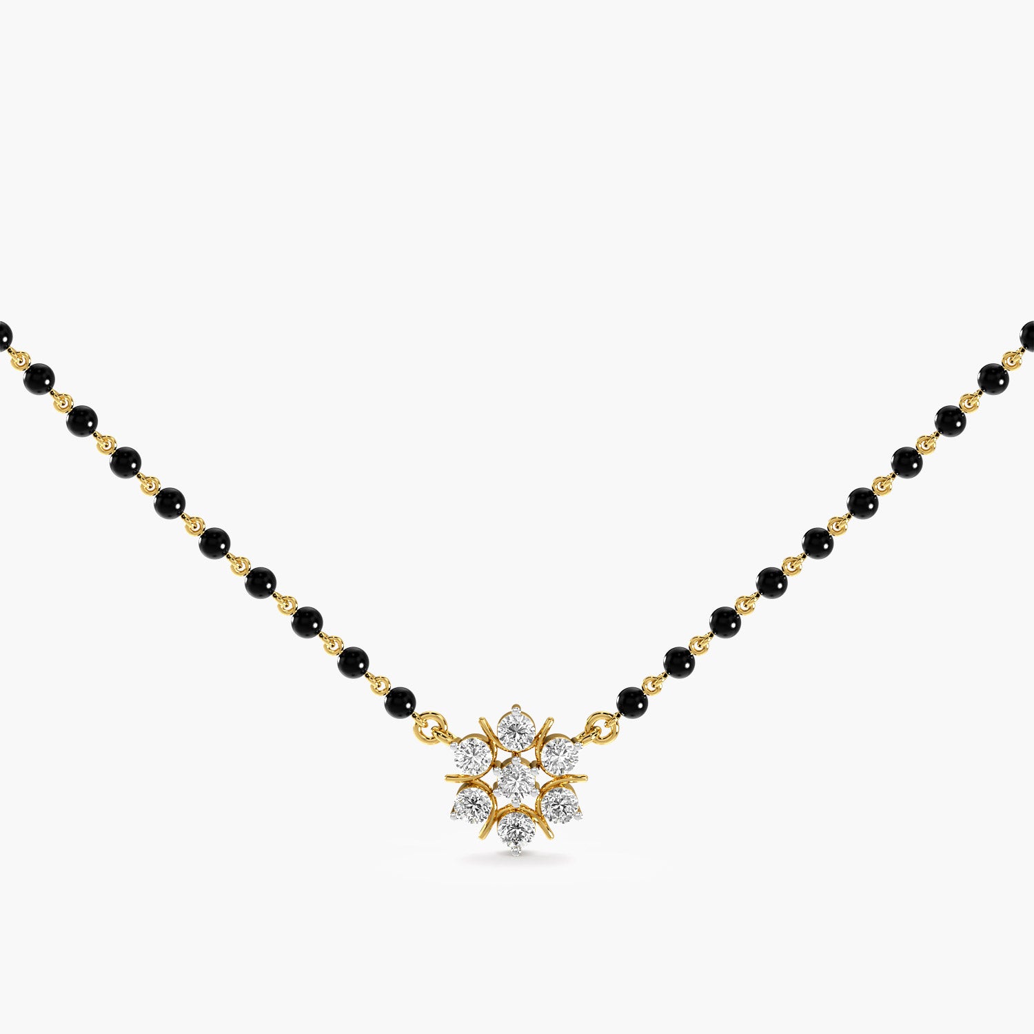 Petal Cluster Mangalsutra