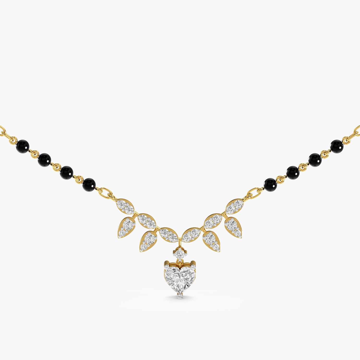 Heart Drop Mangalsutra
