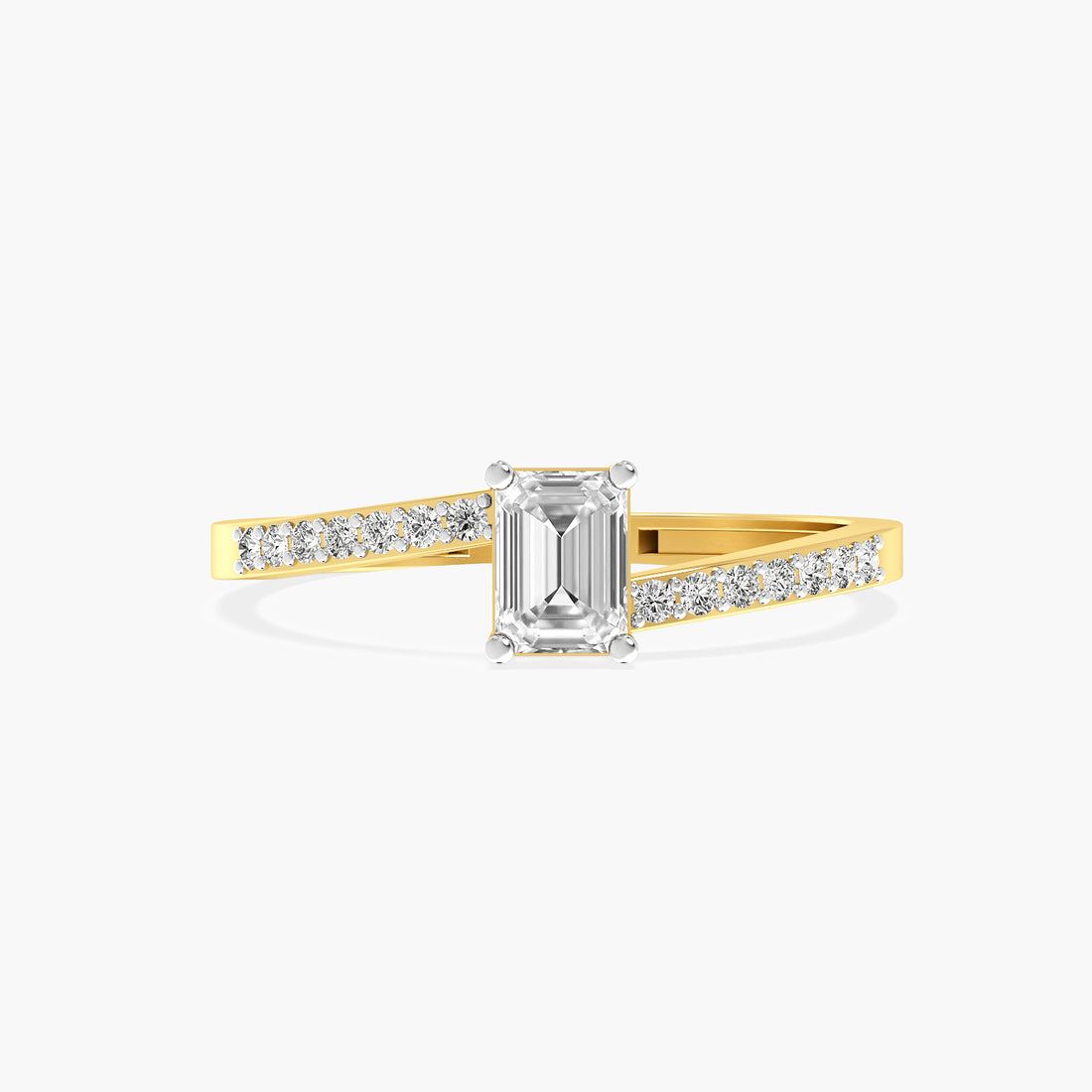 Elara Emerald Lab-Grown Diamond Ring
