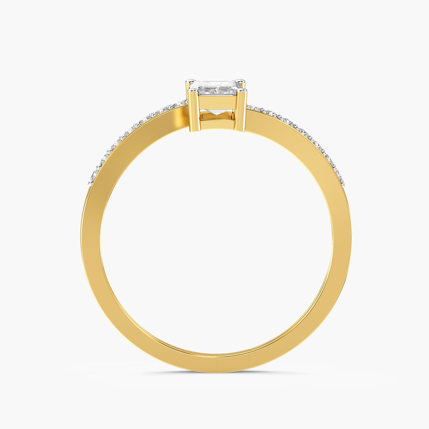 Elara Emerald Lab-Grown Diamond Ring