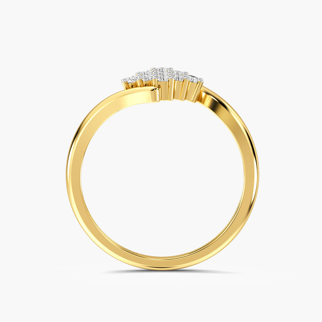 Aurora Cluster Lab-Grown Diamond Ring