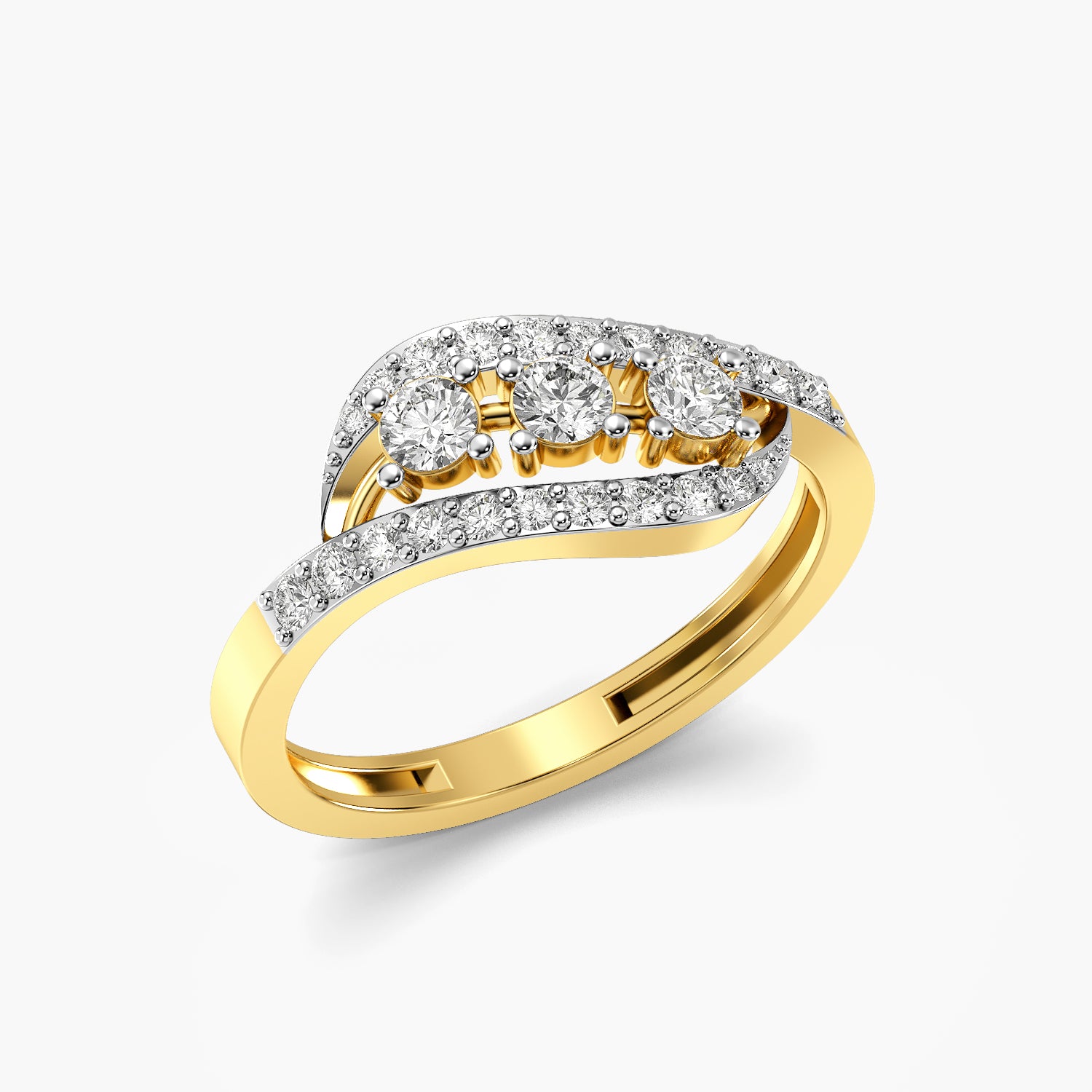Lumina Wave Ring