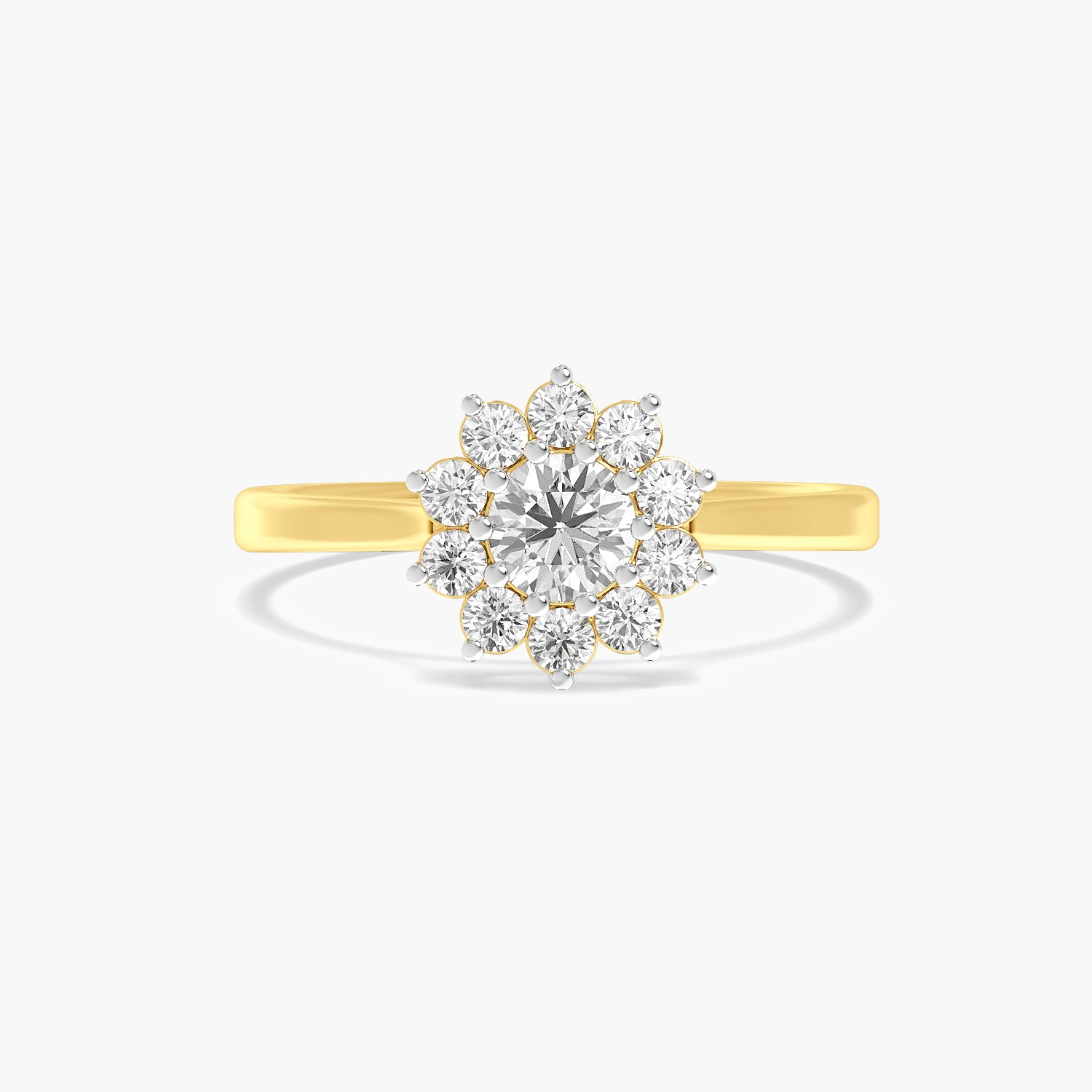 Aurelia Halo Lab-Grown Diamond Ring