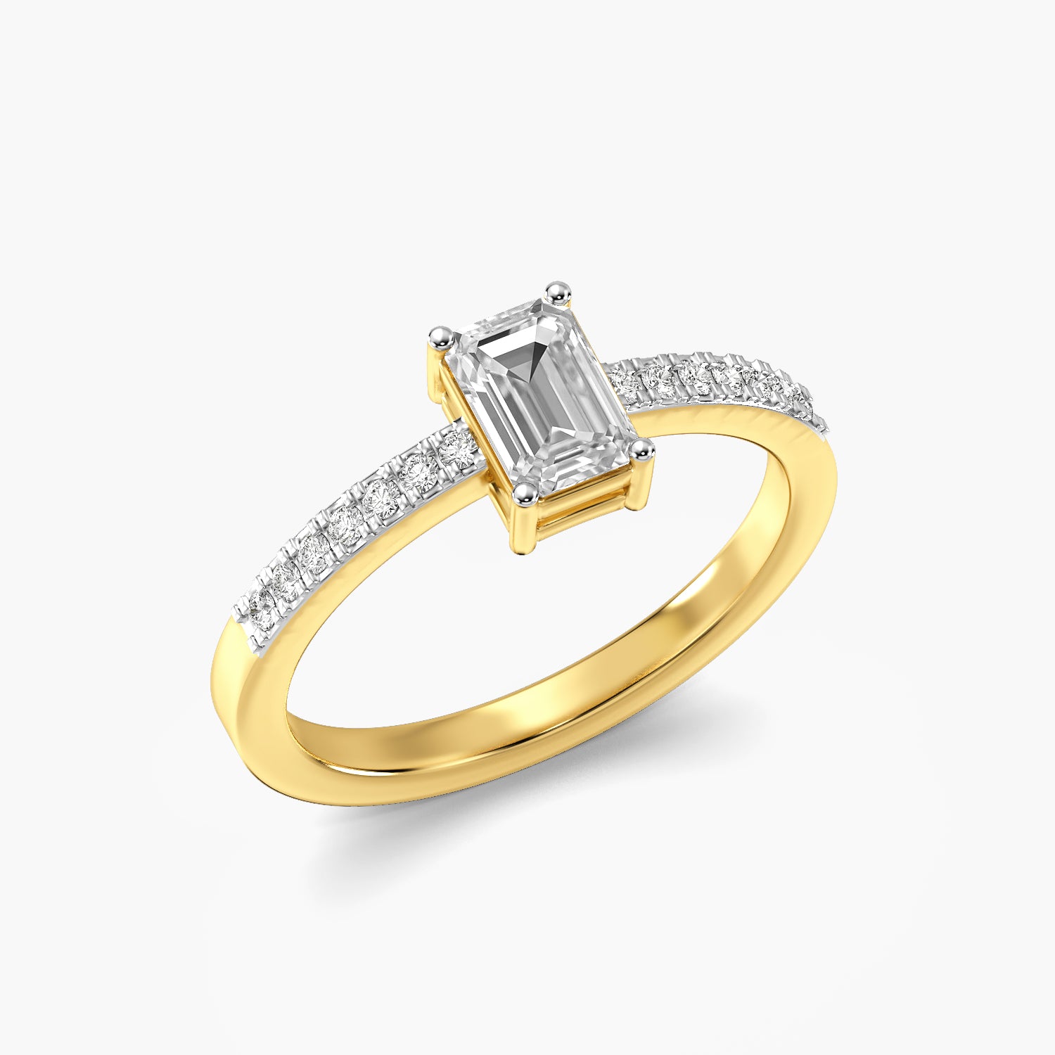 Elara Emerald Lab-Grown Diamond Ring